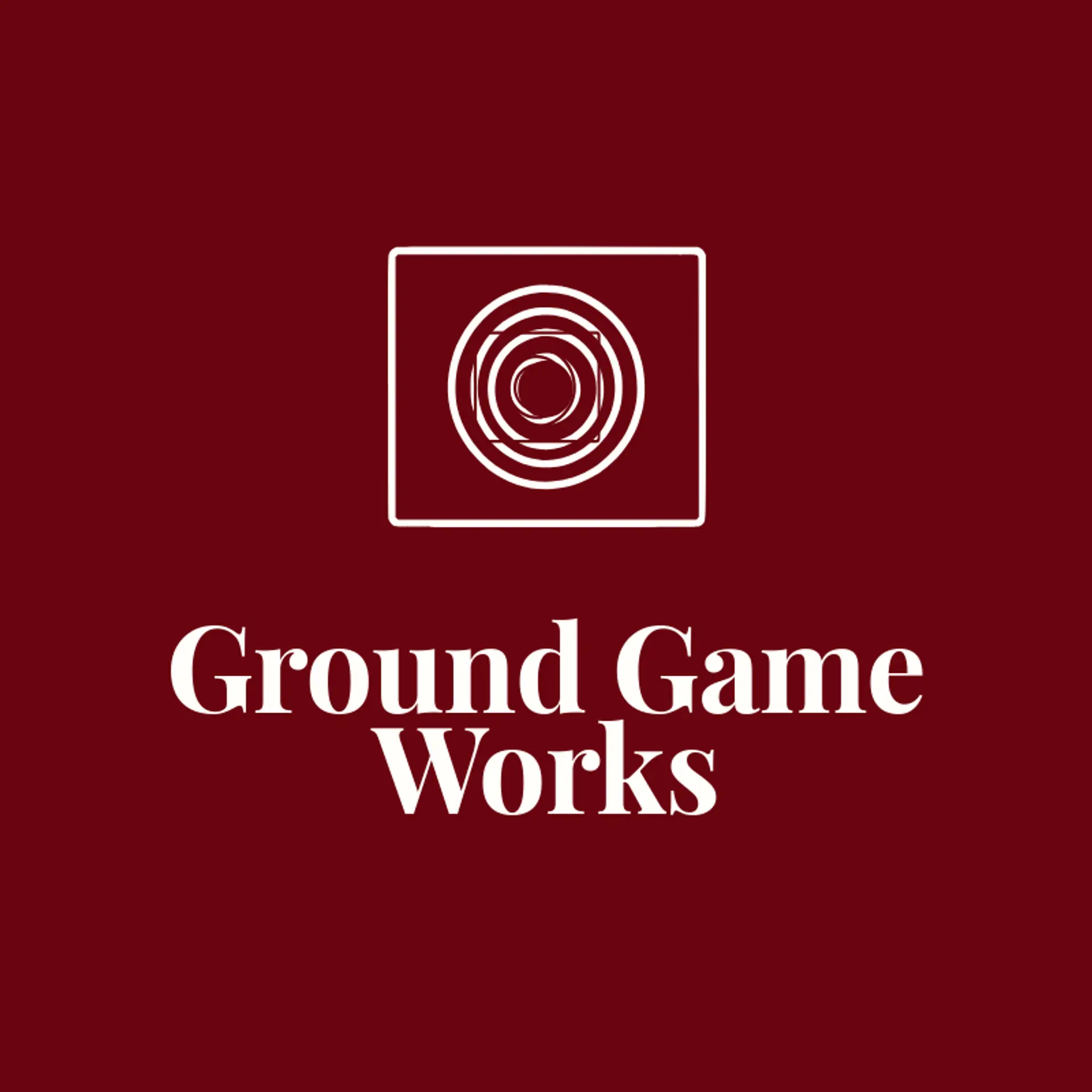 Ground Game Works logo for wrestling