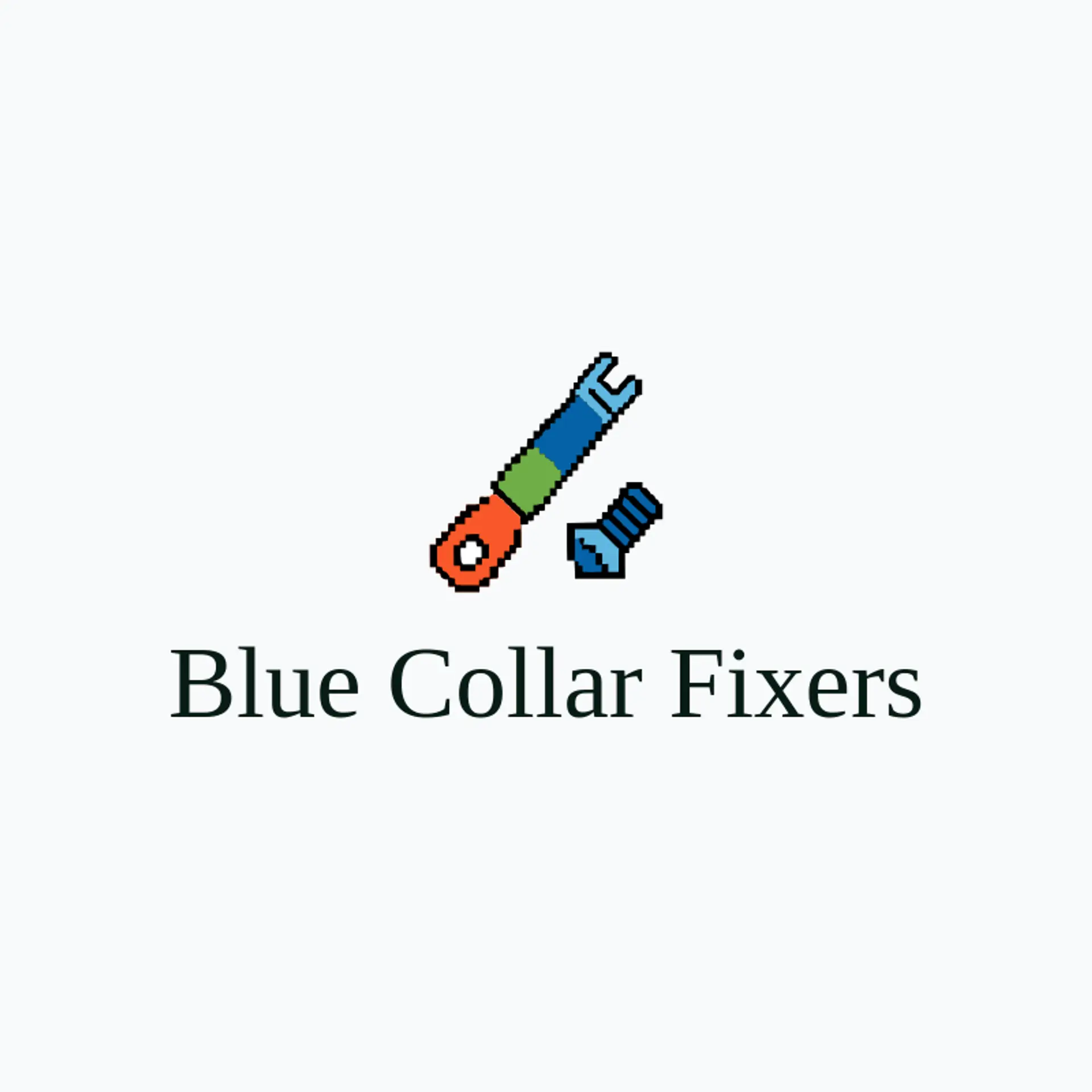 Blue Collar Fixers logo for repair