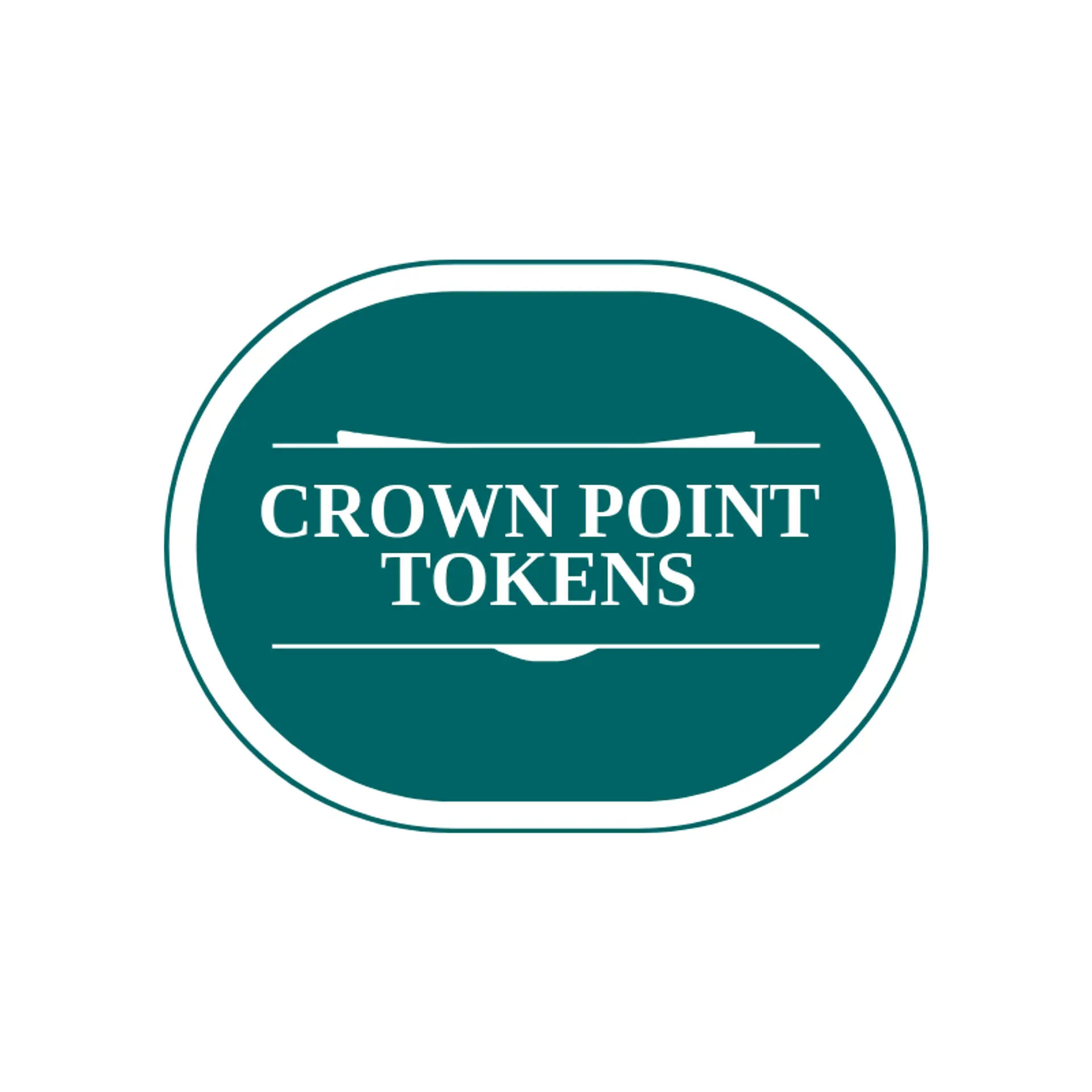 Crown Point Tokens logo for coin
