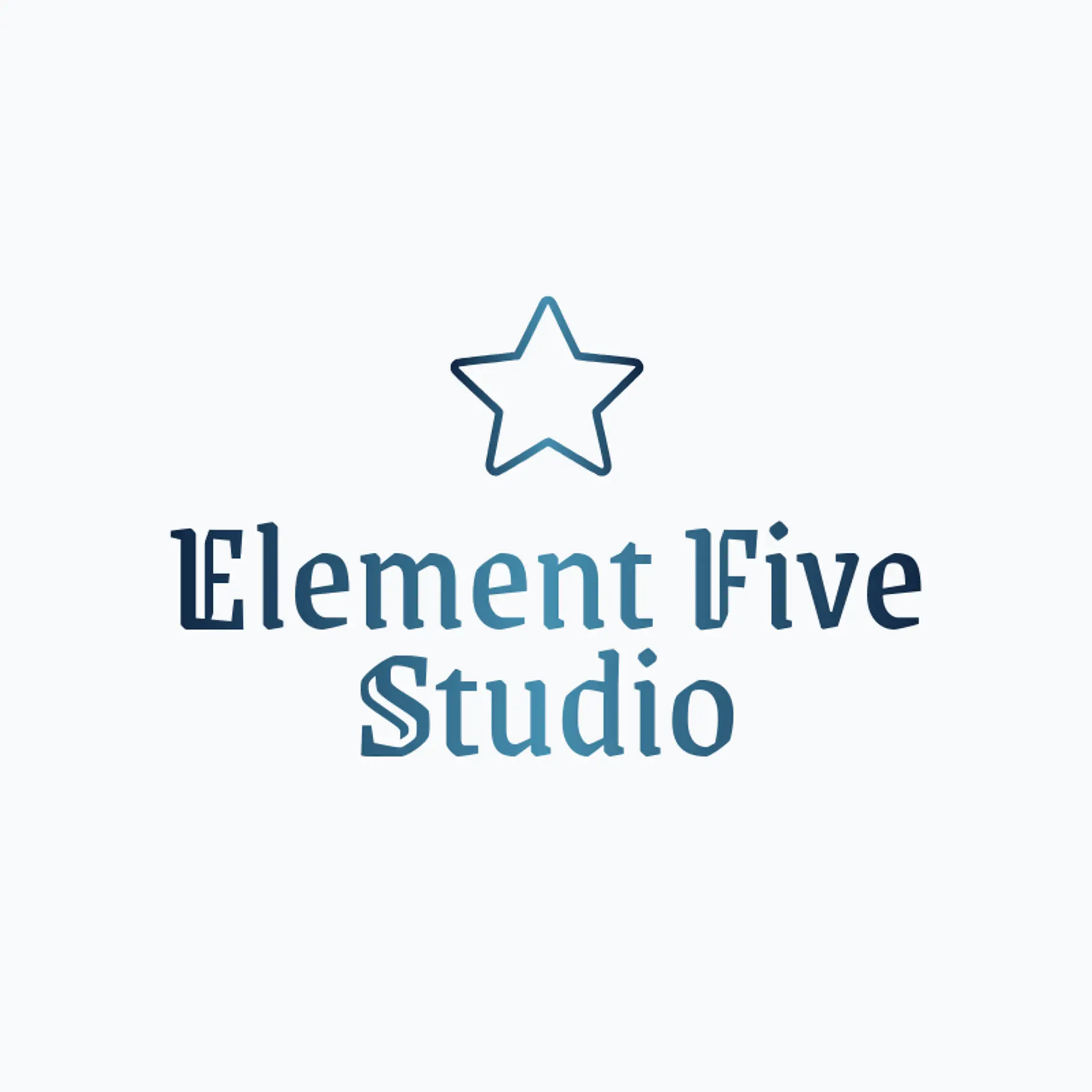 Element Five Studio logo for pentagram