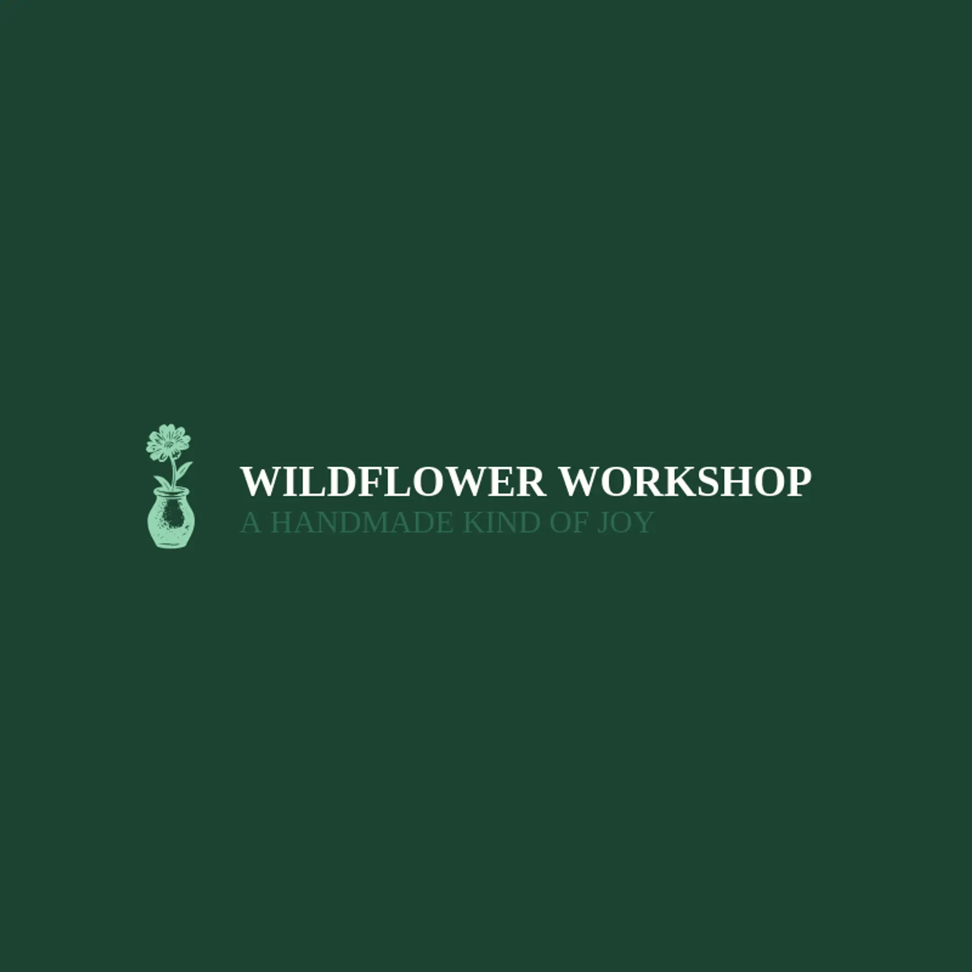 Wildflower Workshop logo for artisan