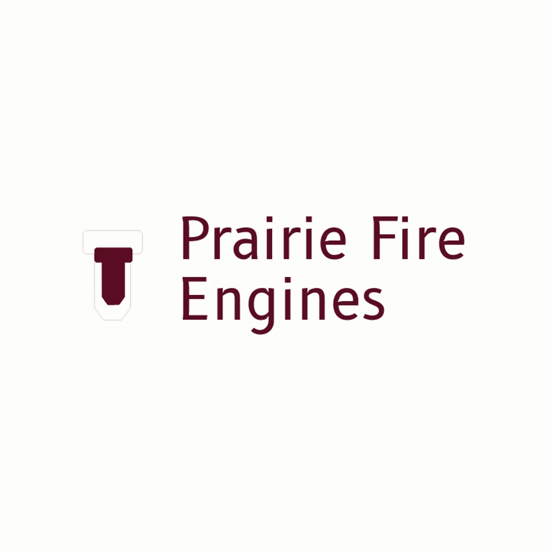 Prairie Fire Engines logo for engine