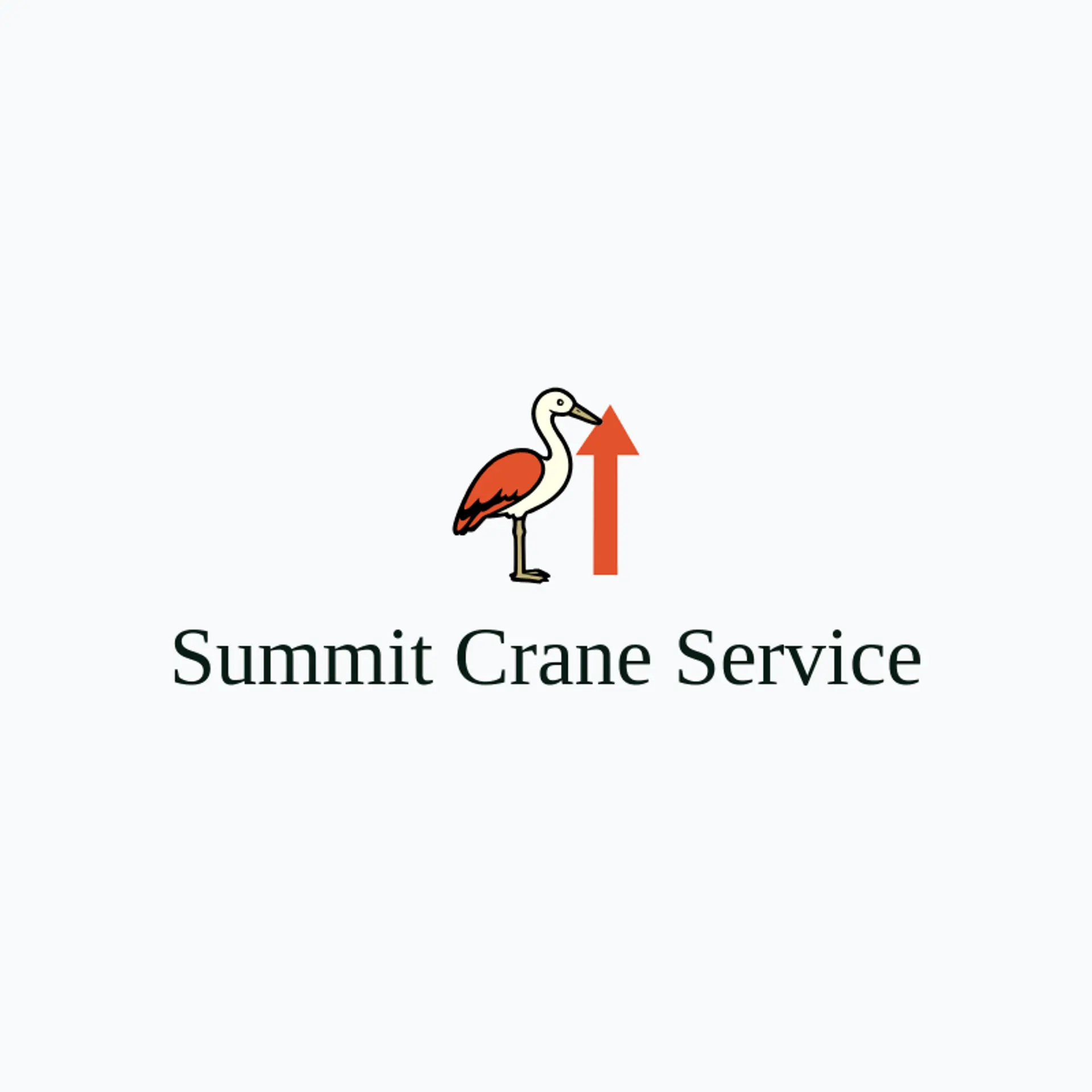 Summit Crane Service logo for crane
