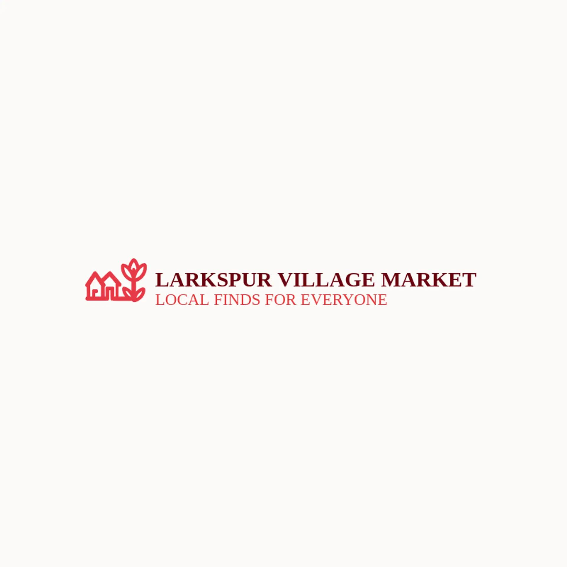 Larkspur Village Market logo for village