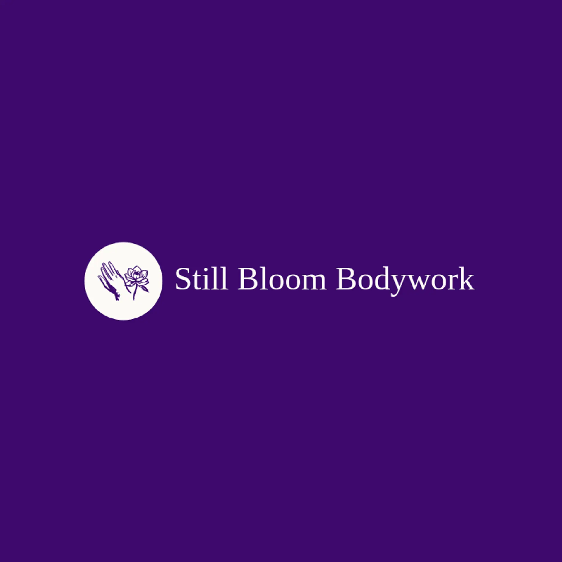 Still Bloom Bodywork logo for massage therapy