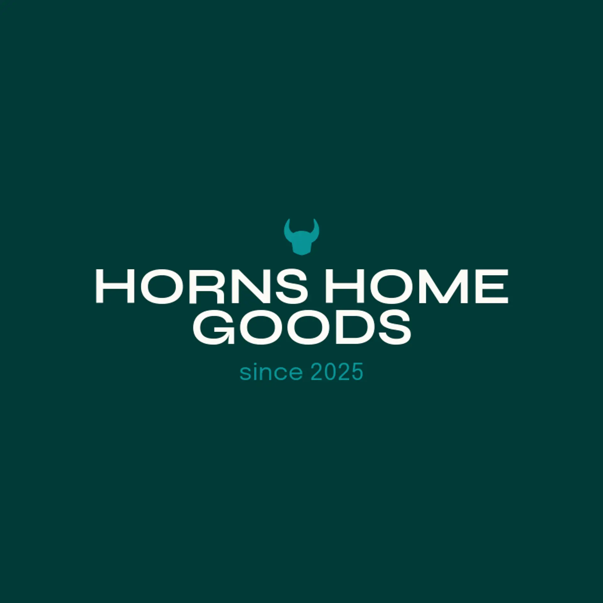 Horns Home Goods logo for devil