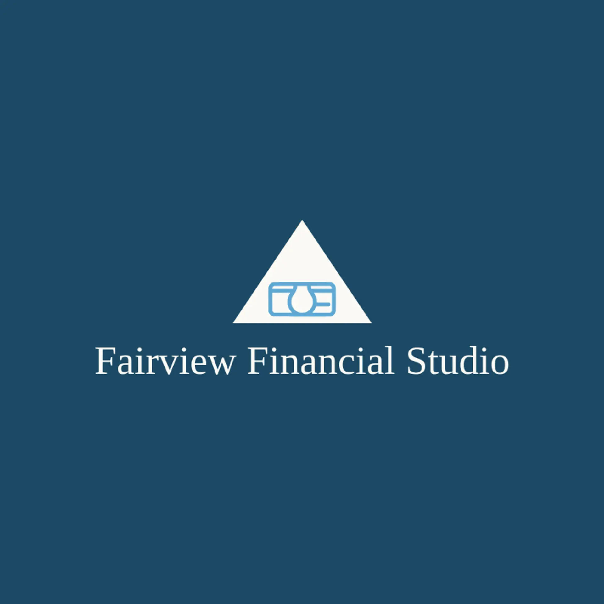 Fairview Financial Studio logo for credit card