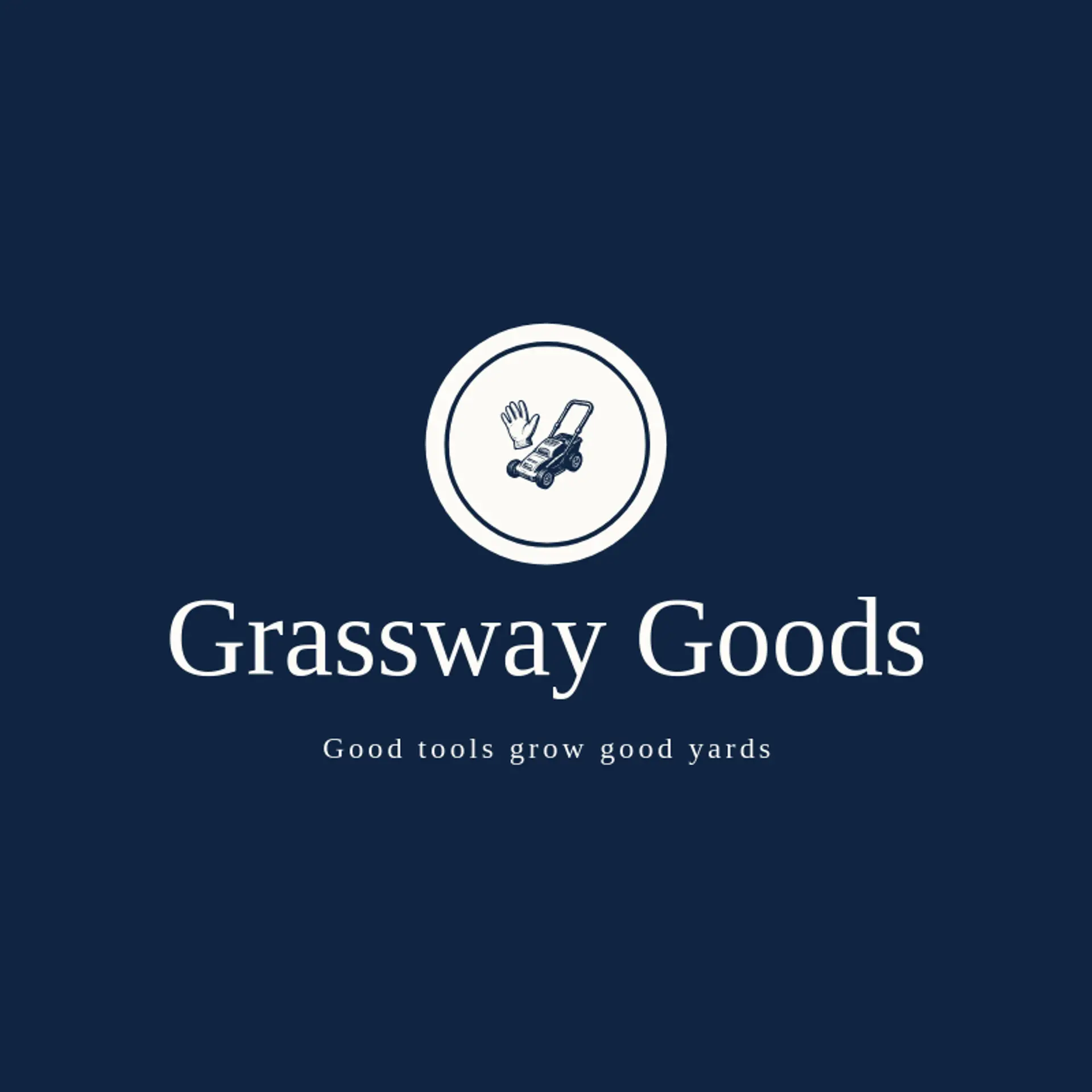 Grassway Goods logo for lawn mower