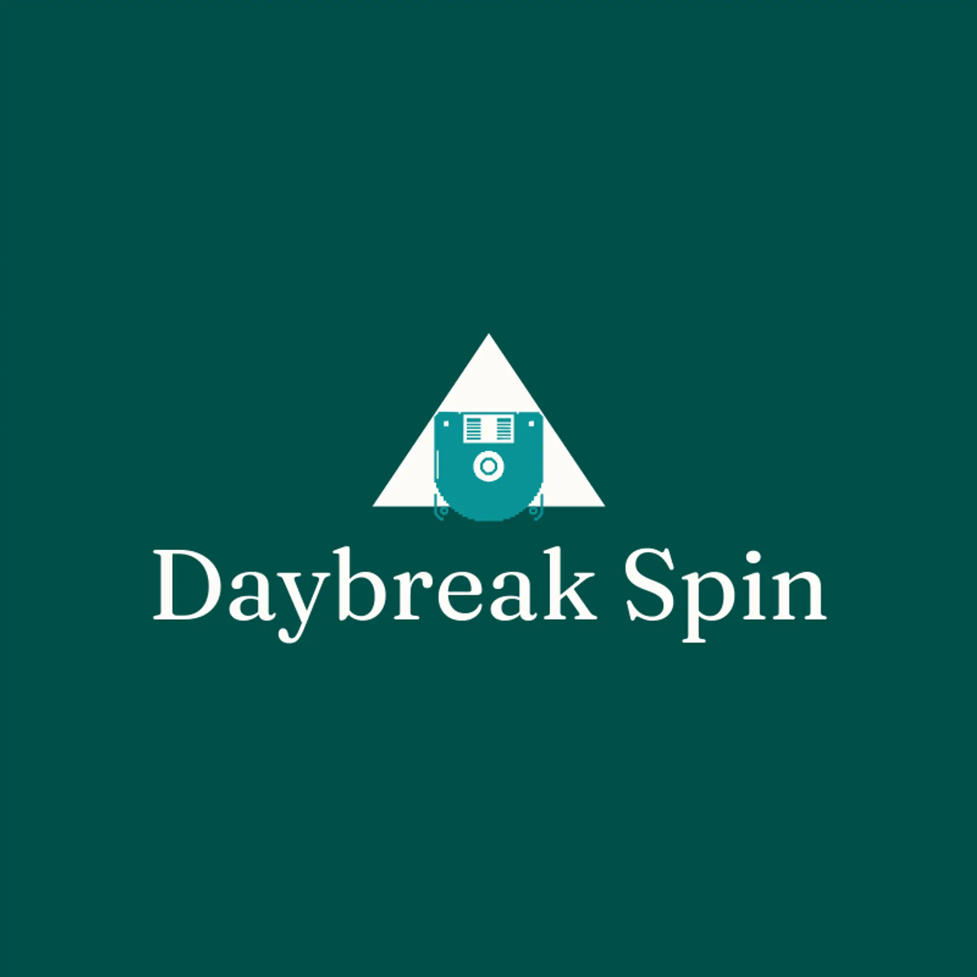 Daybreak Spin logo for disc