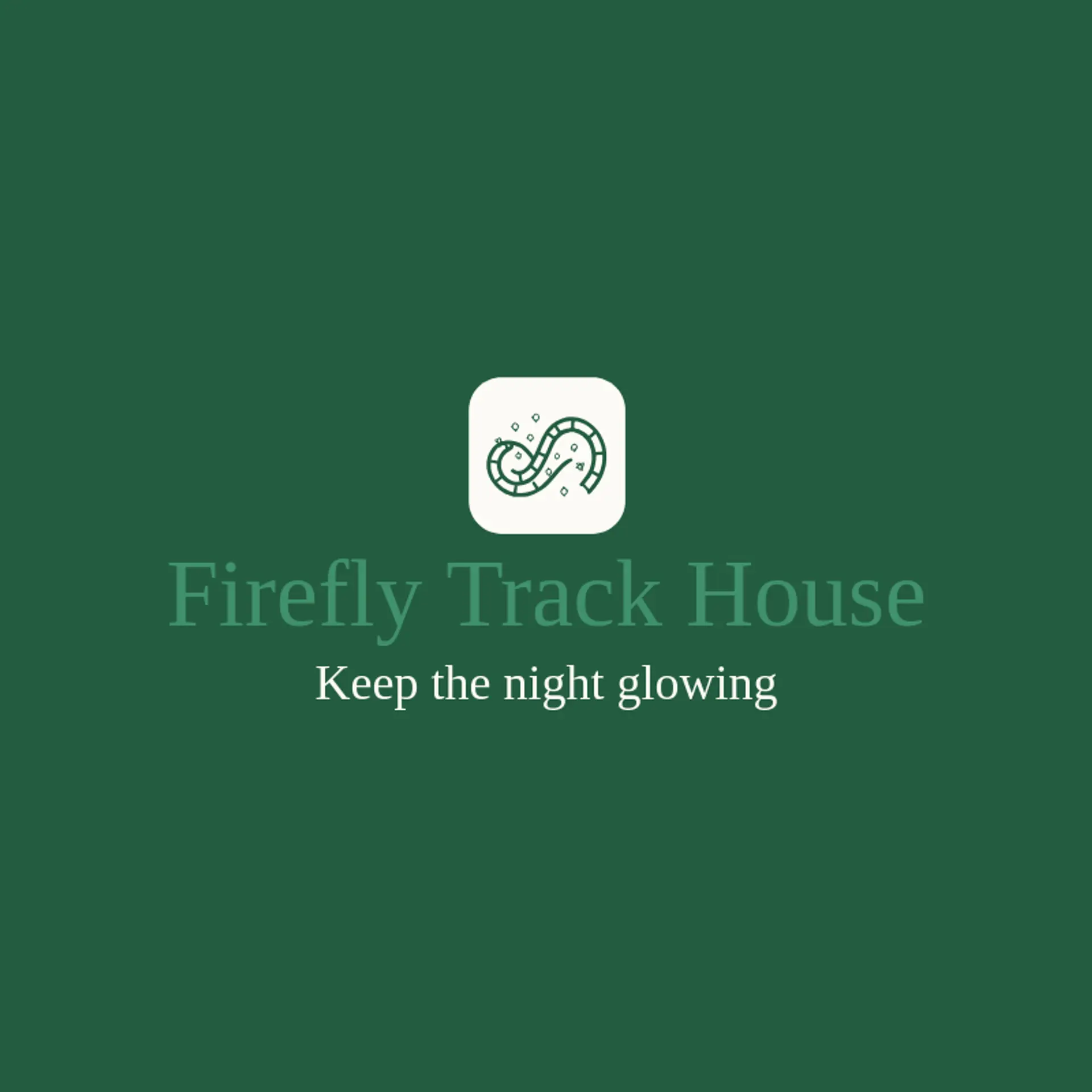 Firefly Track House logo for roller coaster