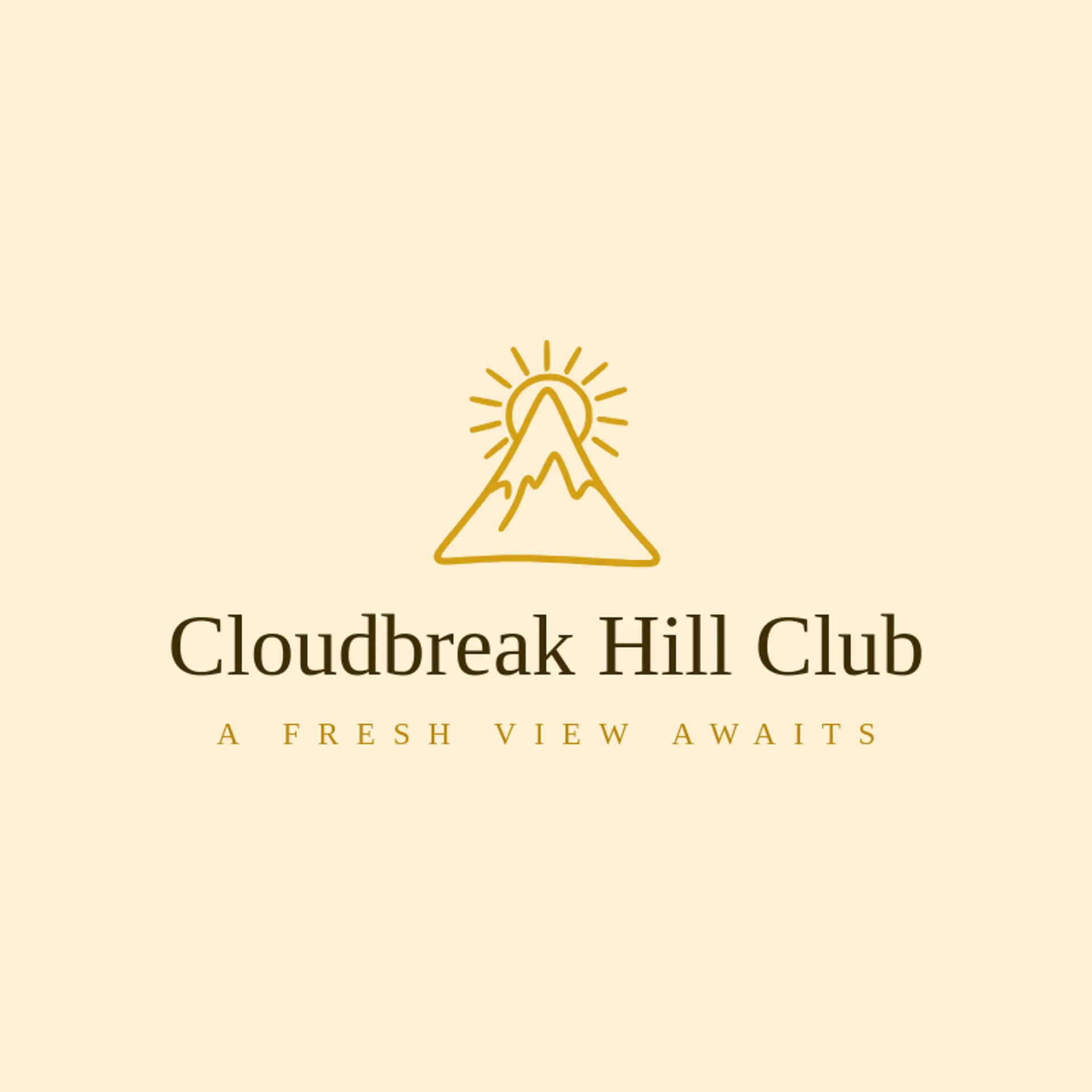 Cloudbreak Hill Club logo for hill