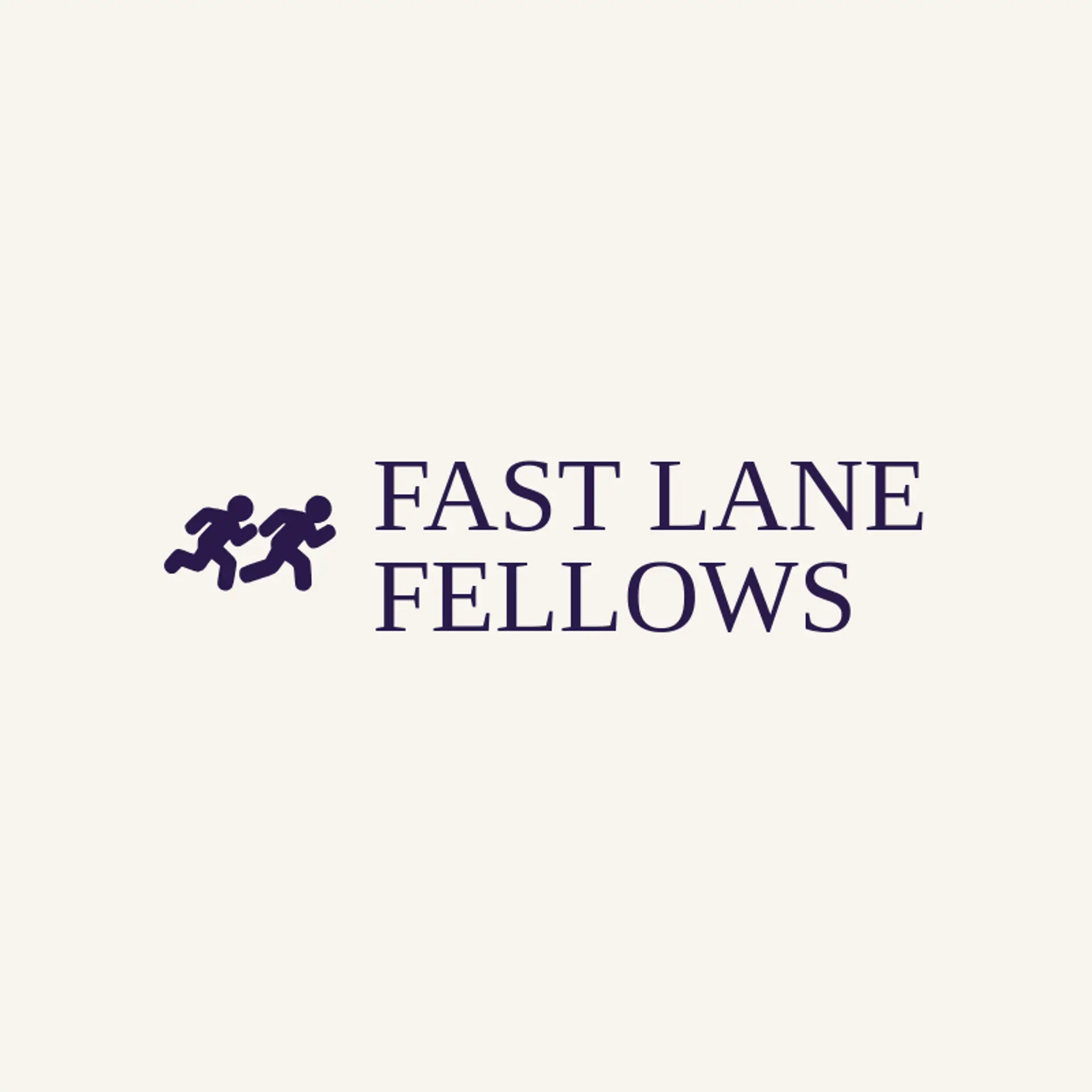 Fast Lane Fellows logo for runner
