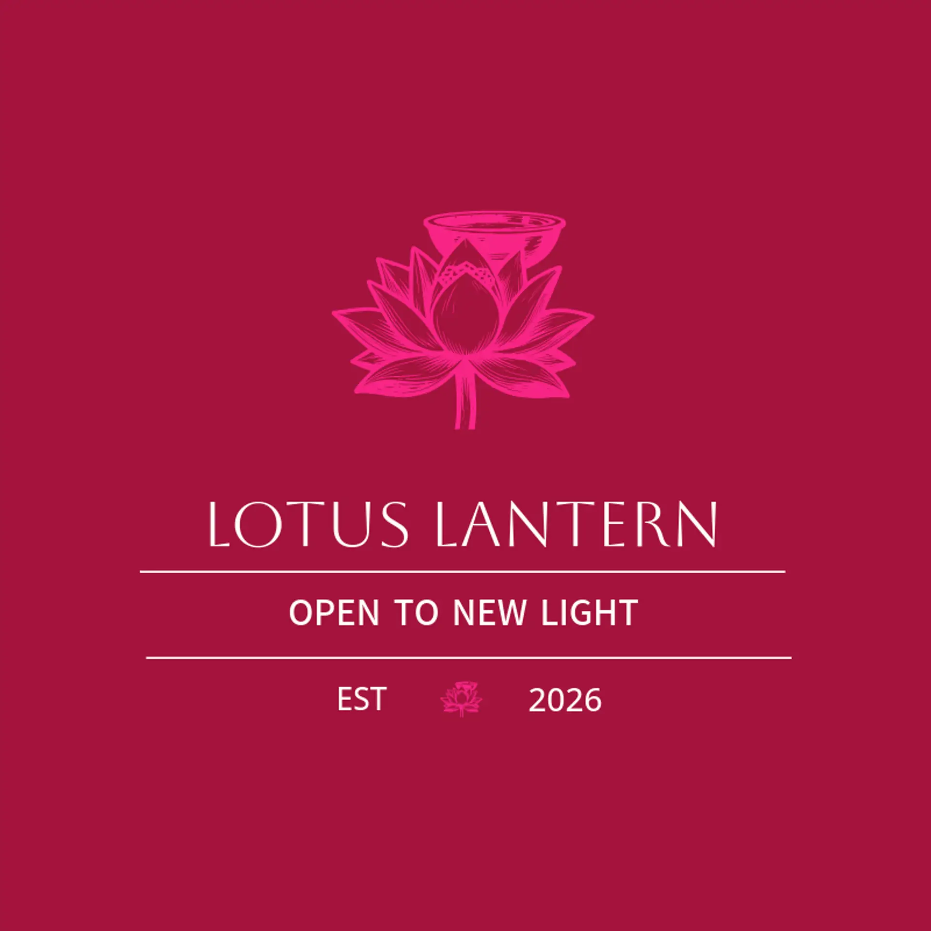 Lotus Lantern logo for desi