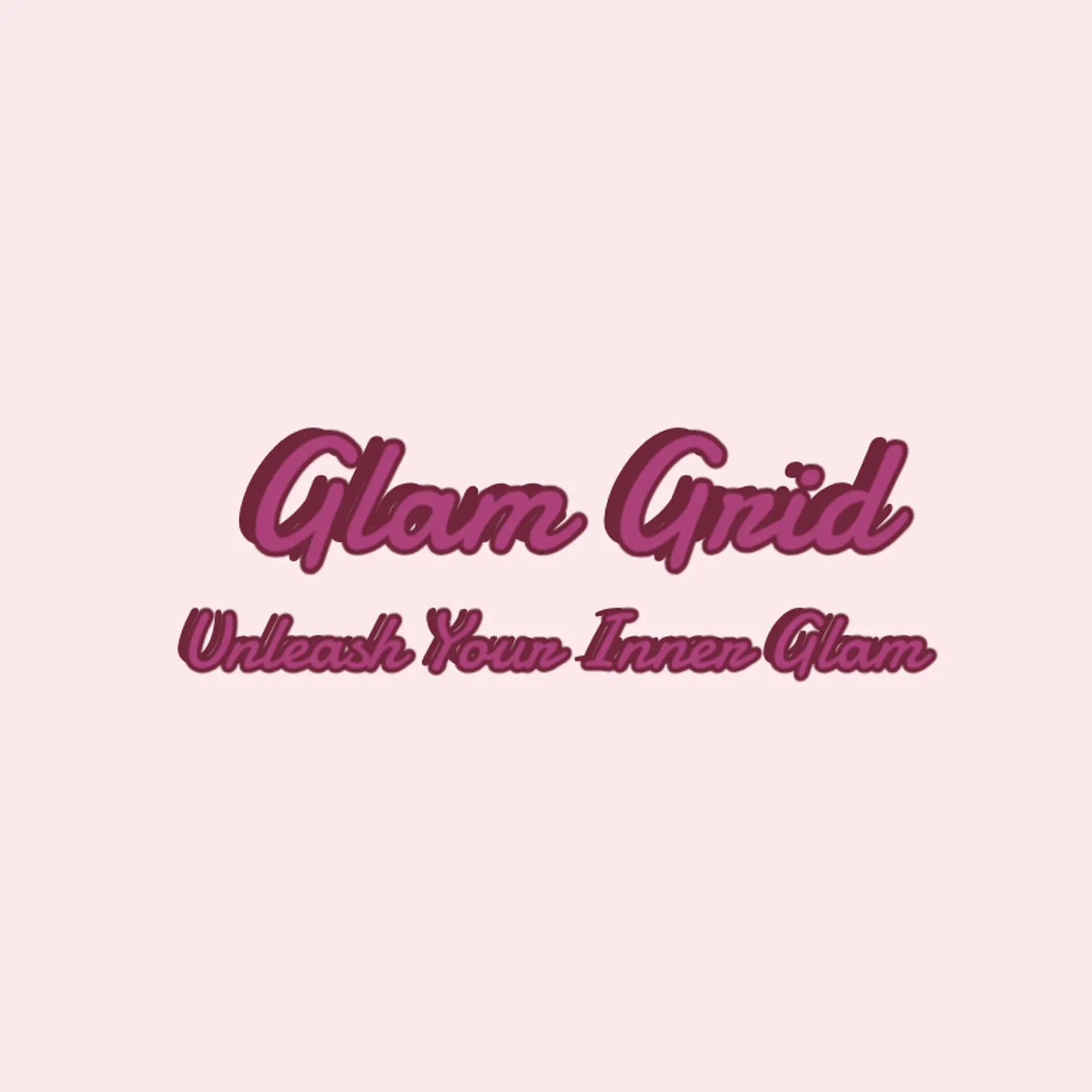 Glam Grid logo for beauty fashion