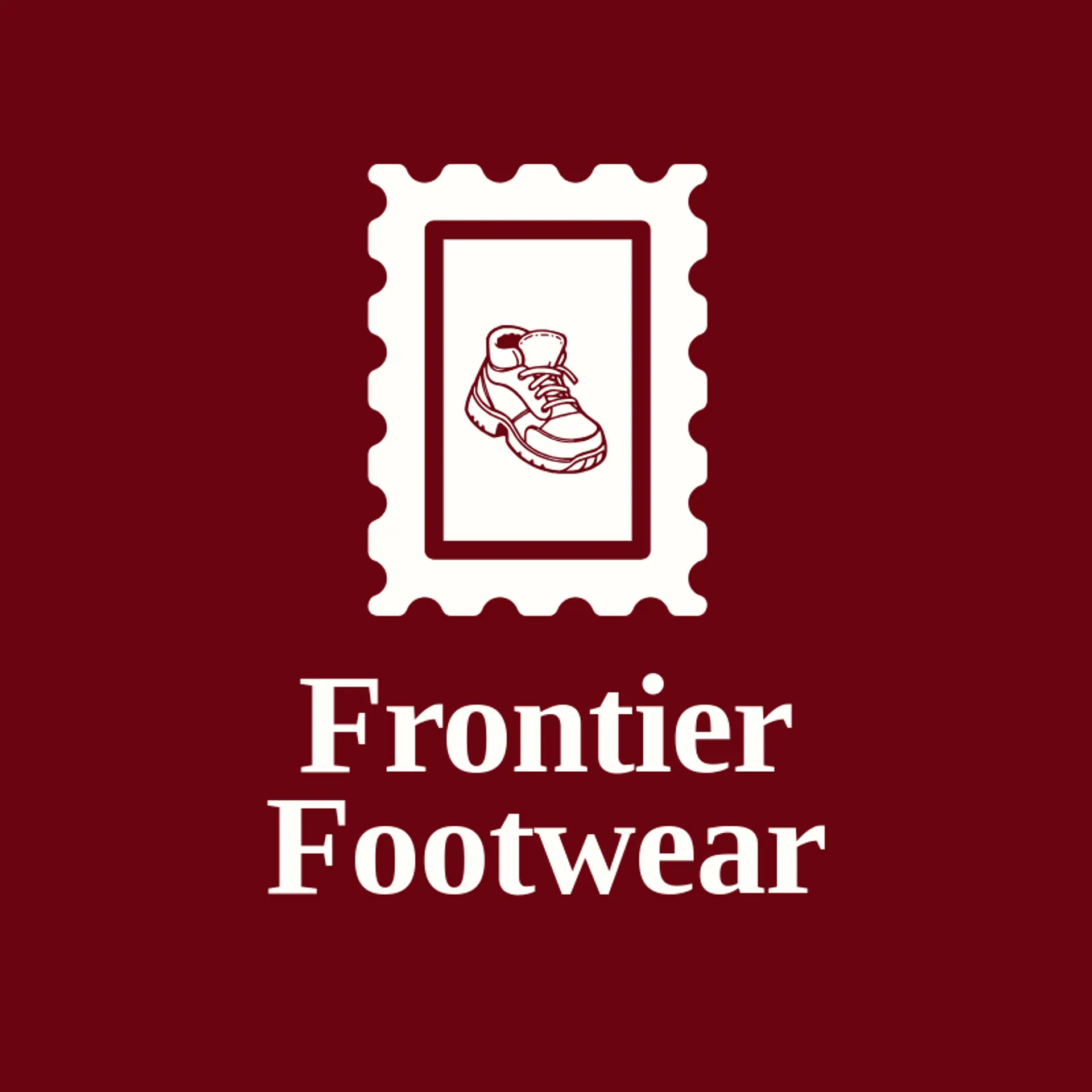 Frontier Footwear logo for boot
