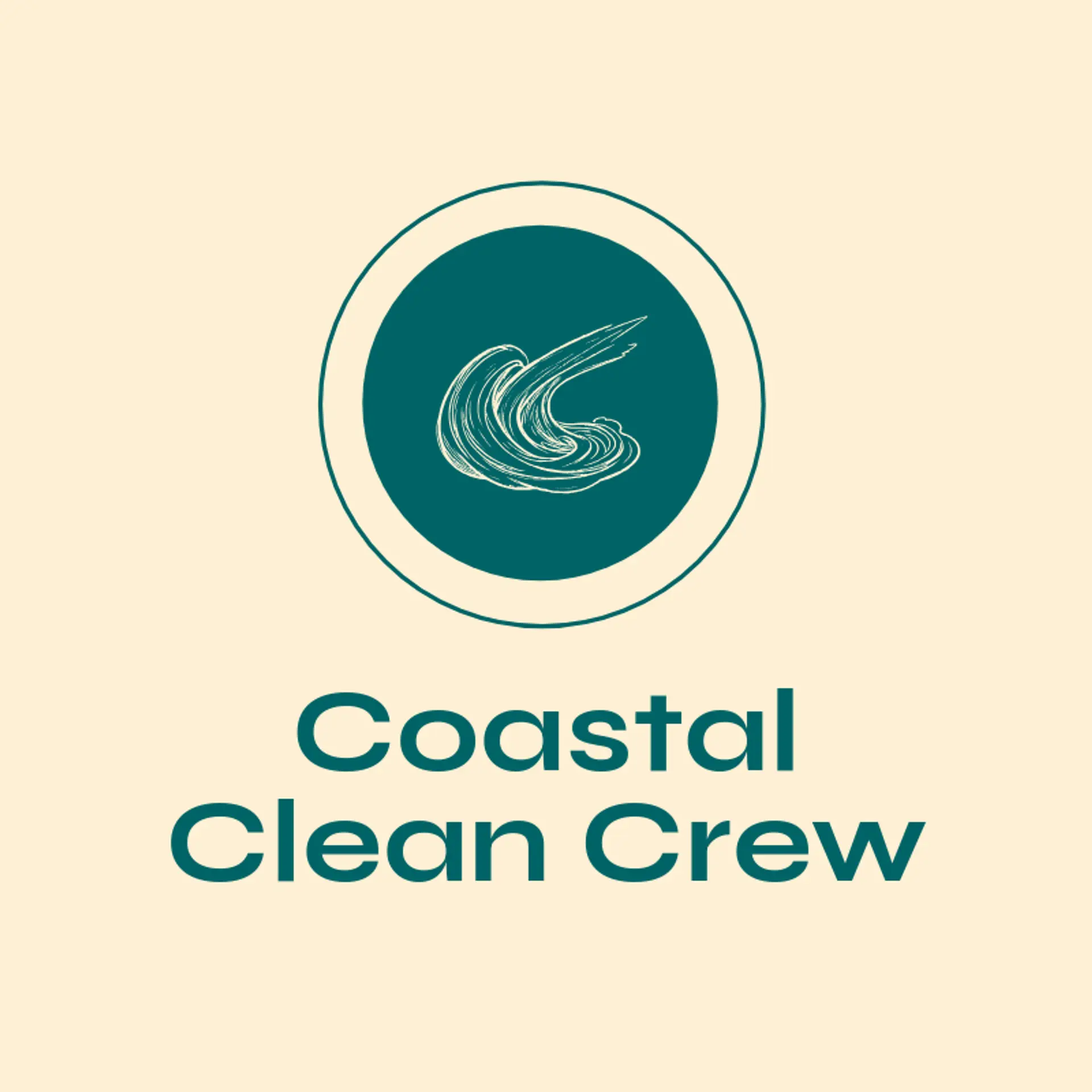 Coastal Clean Crew logo for pressure wash