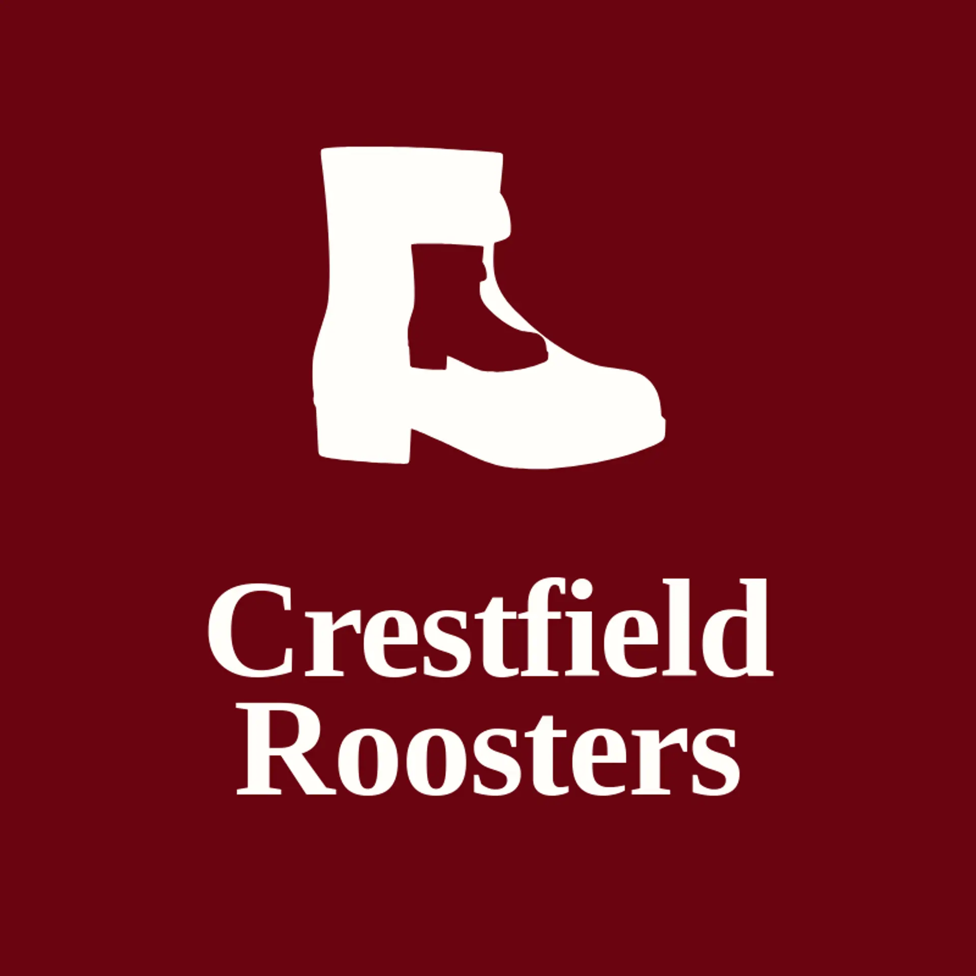 Crestfield Roosters logo for rooster