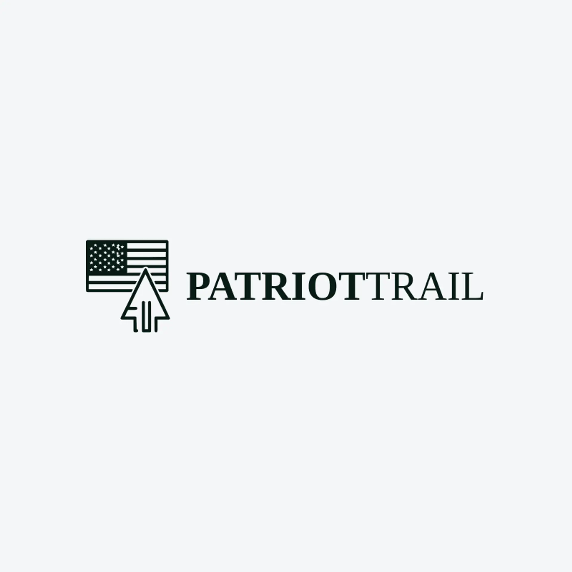 Patriot Trail logo for usa flag