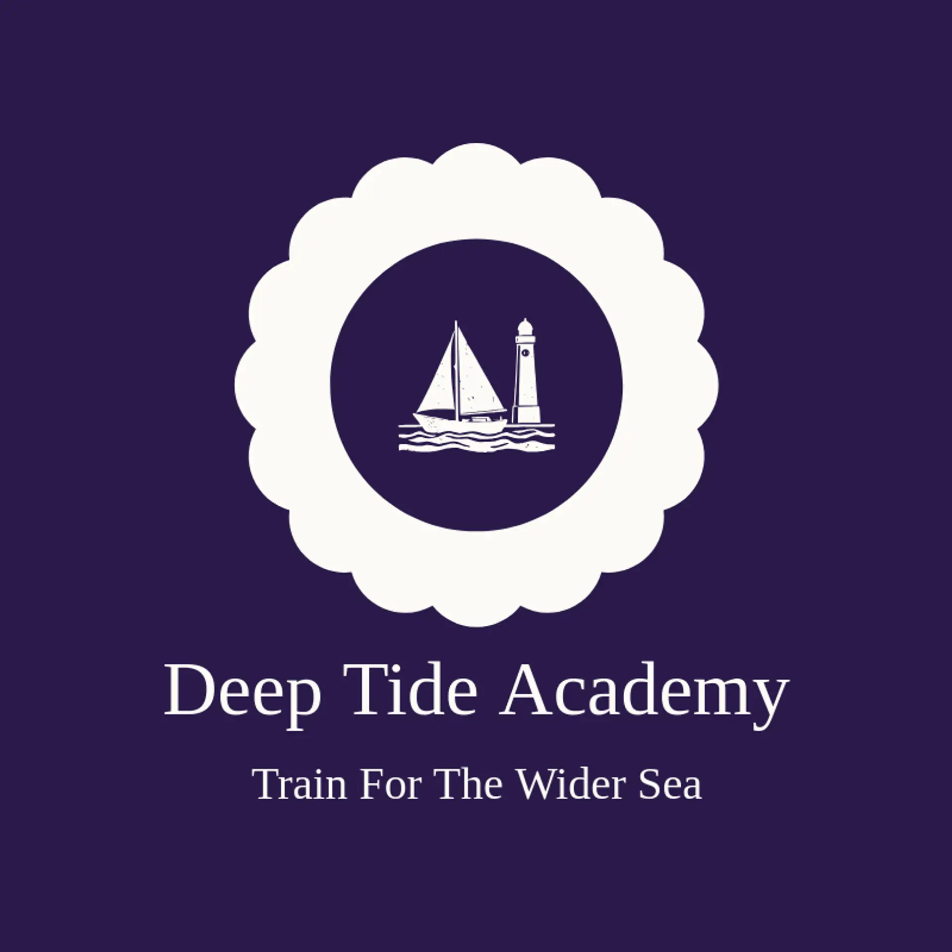Deep Tide Academy logo for ocean