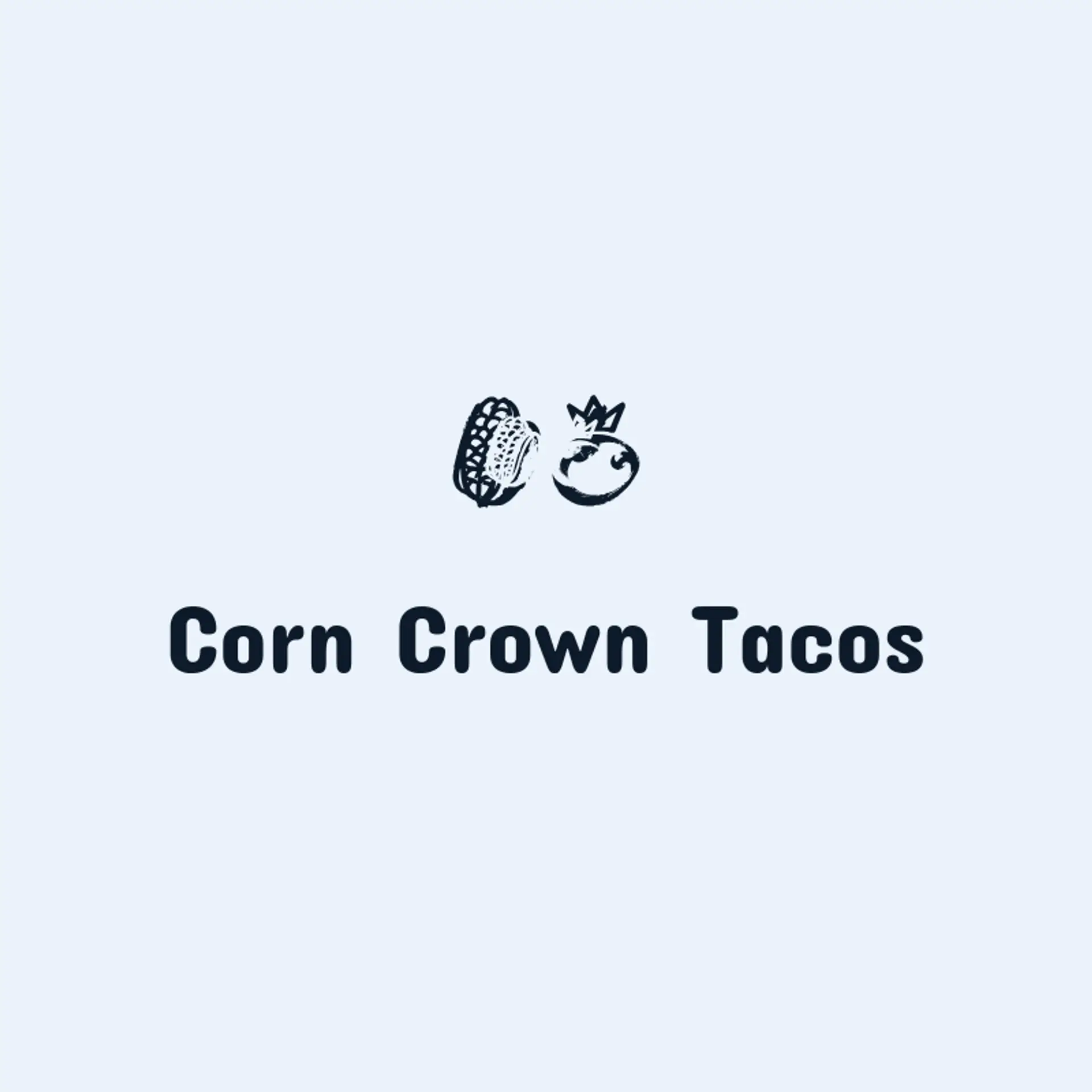 Corn Crown Tacos logo for taco