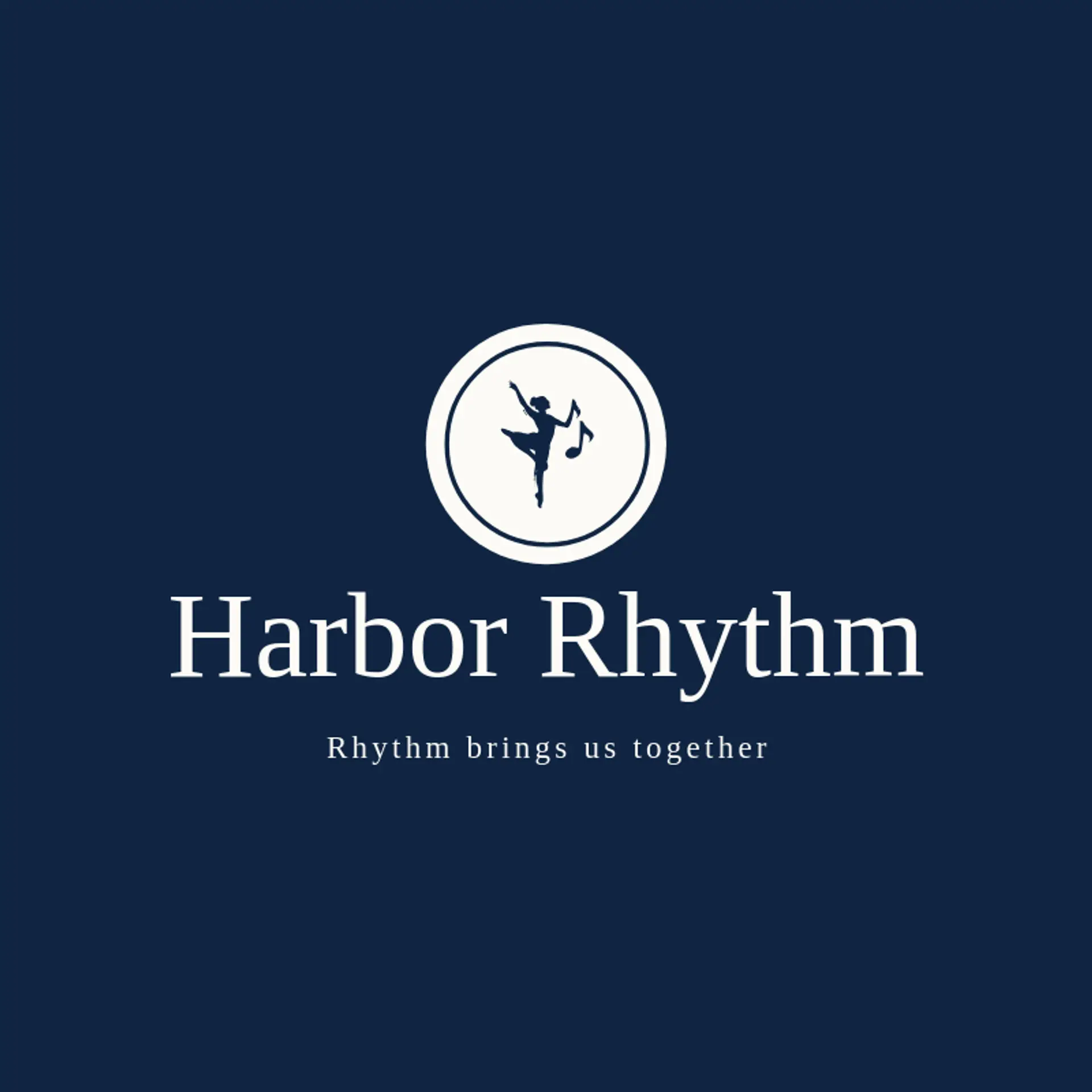 Harbor Rhythm logo for dancer