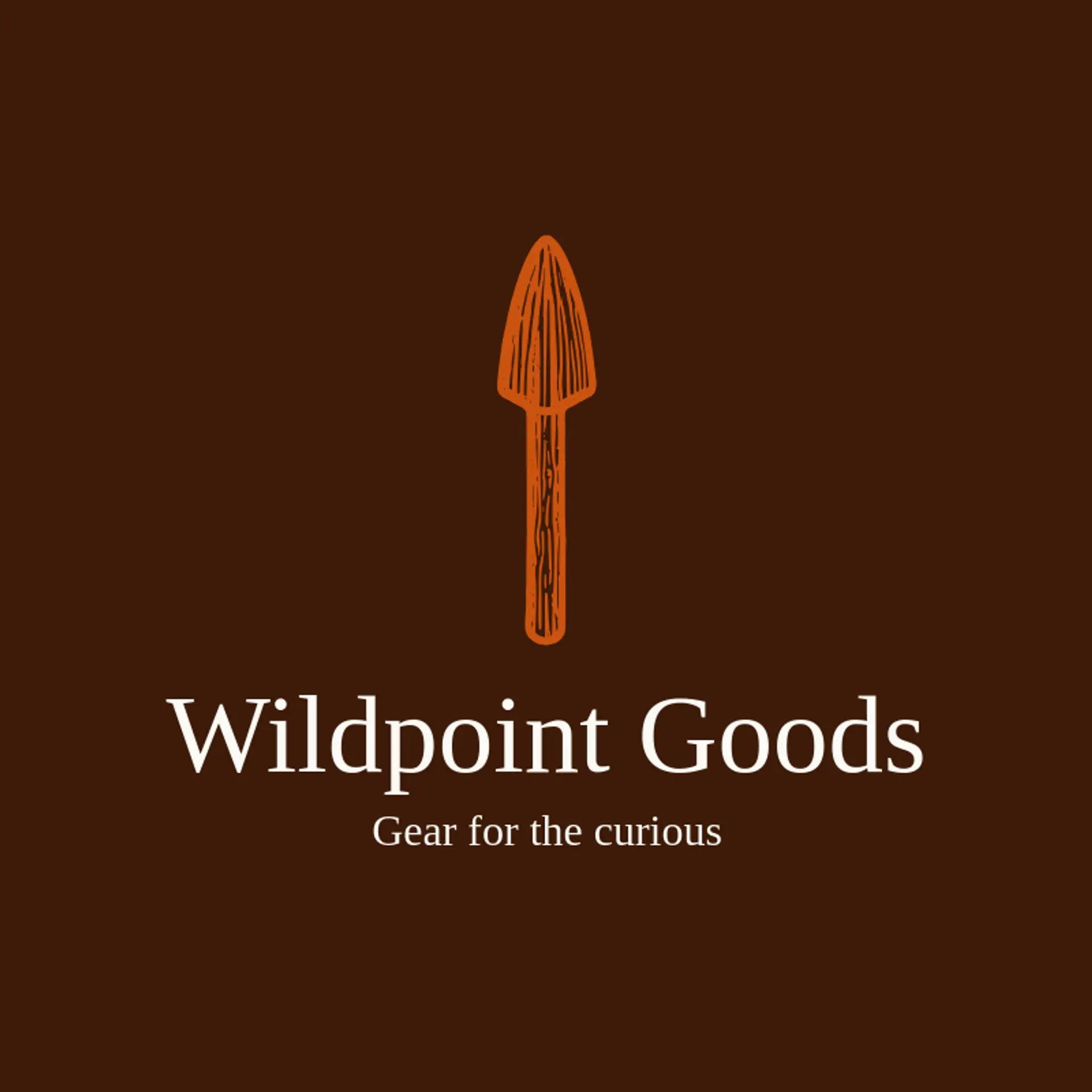 Wildpoint Goods logo for spear