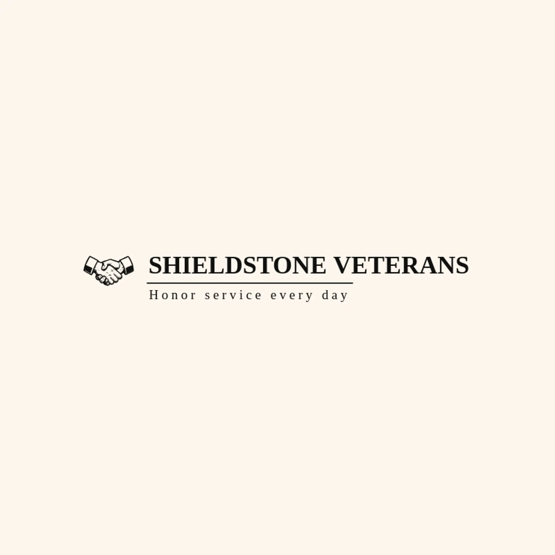 Shieldstone Veterans logo for veteran