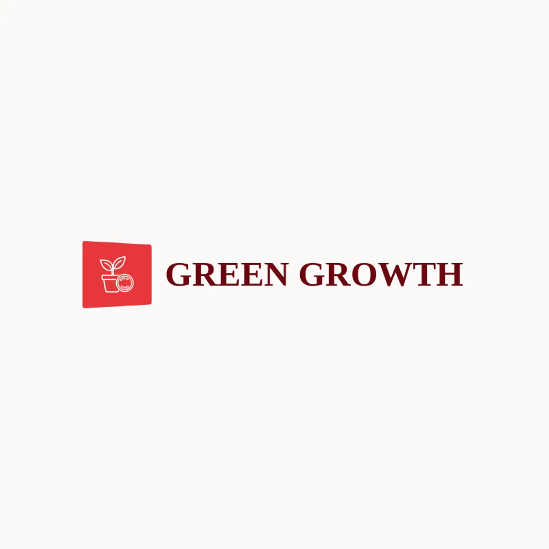 Green Growth logo for cash