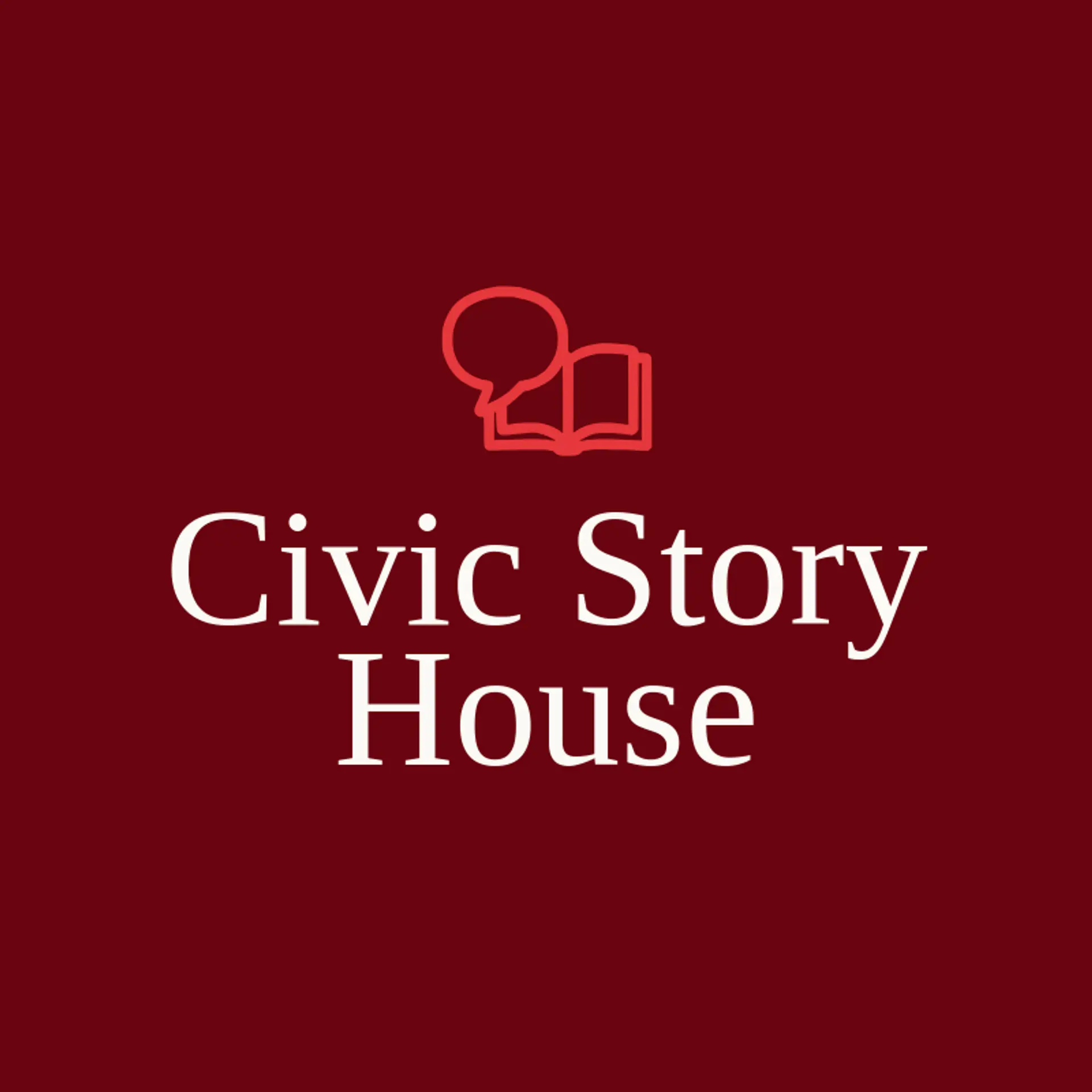 Civic Story House logo for democracy