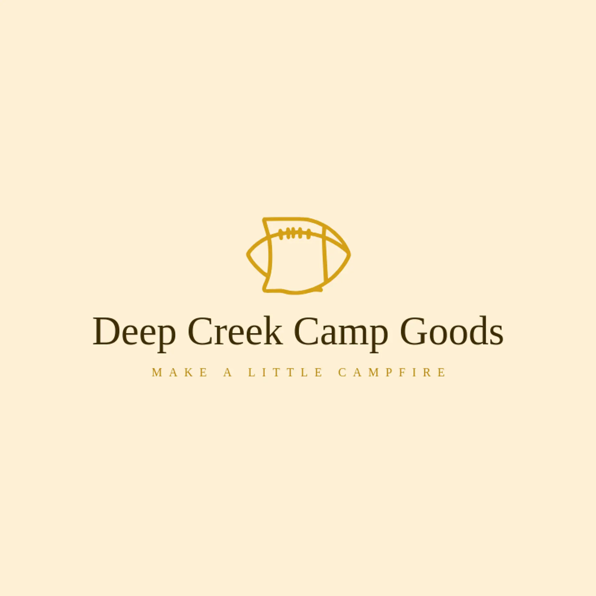 Deep Creek Camp Goods logo for maryland