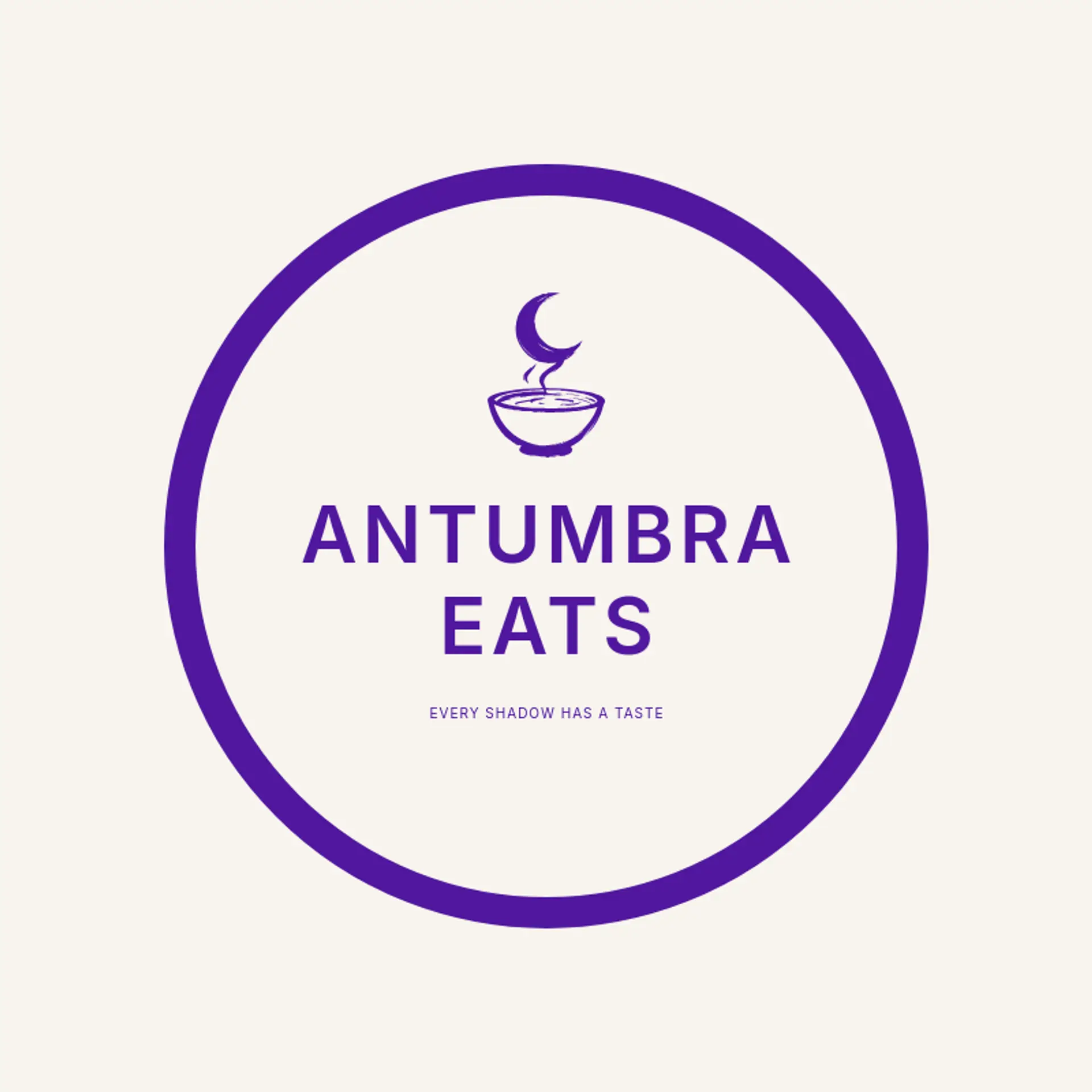Antumbra Eats logo for eclipse