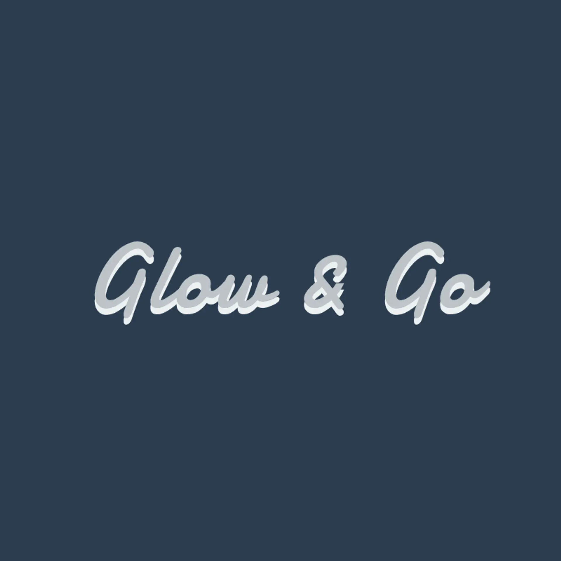 Glow & Go logo for cleaning company