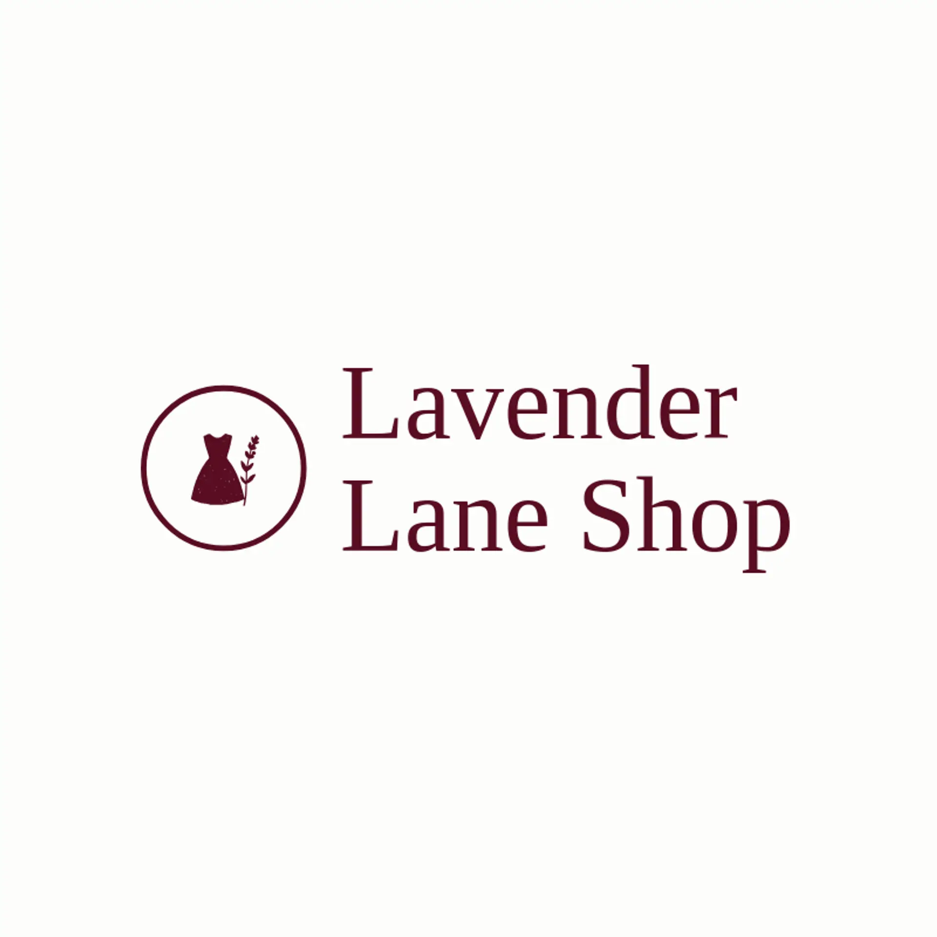 Lavender Lane Shop logo for dress