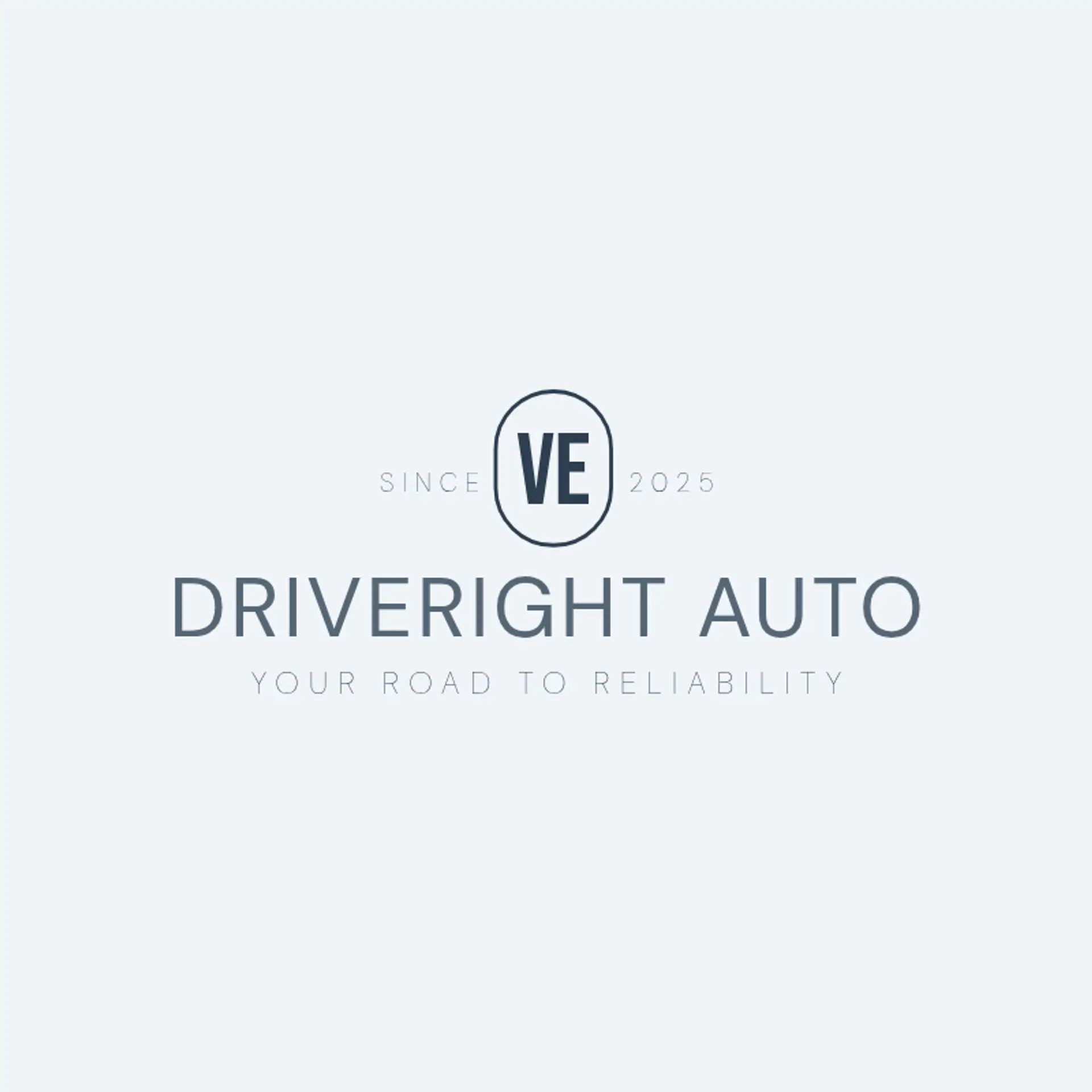 DriveRight Auto logo for automotive repair