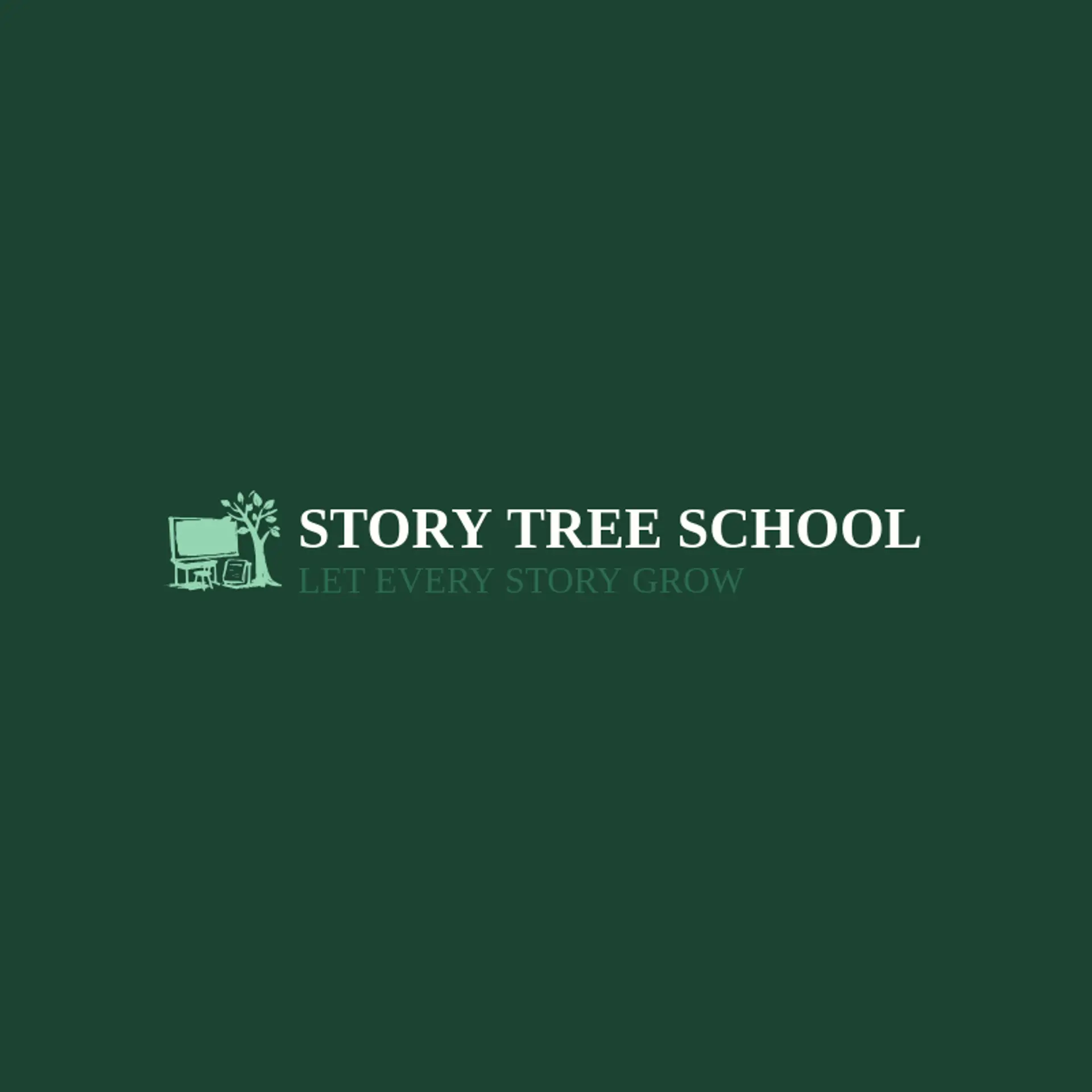 Story Tree School logo for class