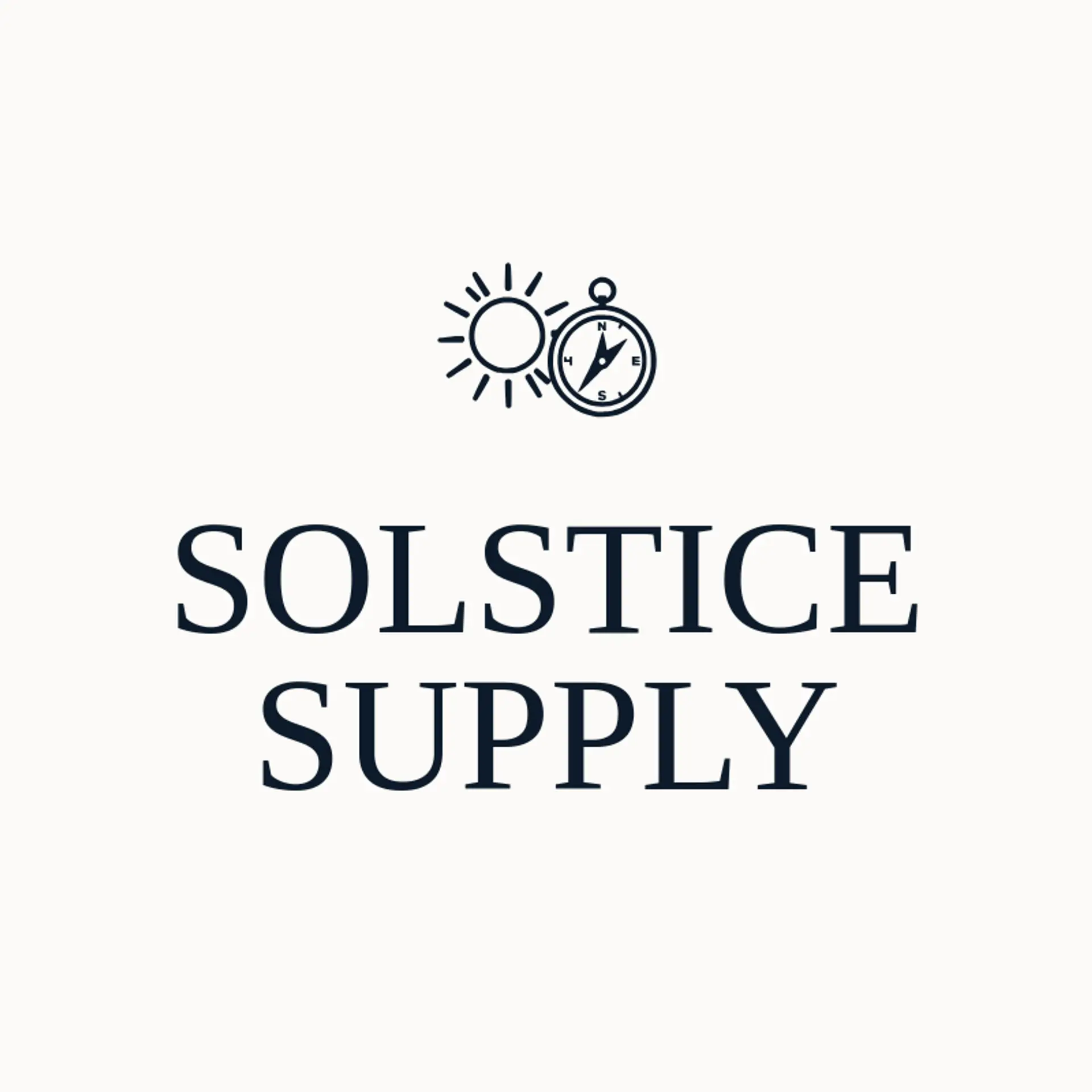 Solstice Supply logo for sunshine