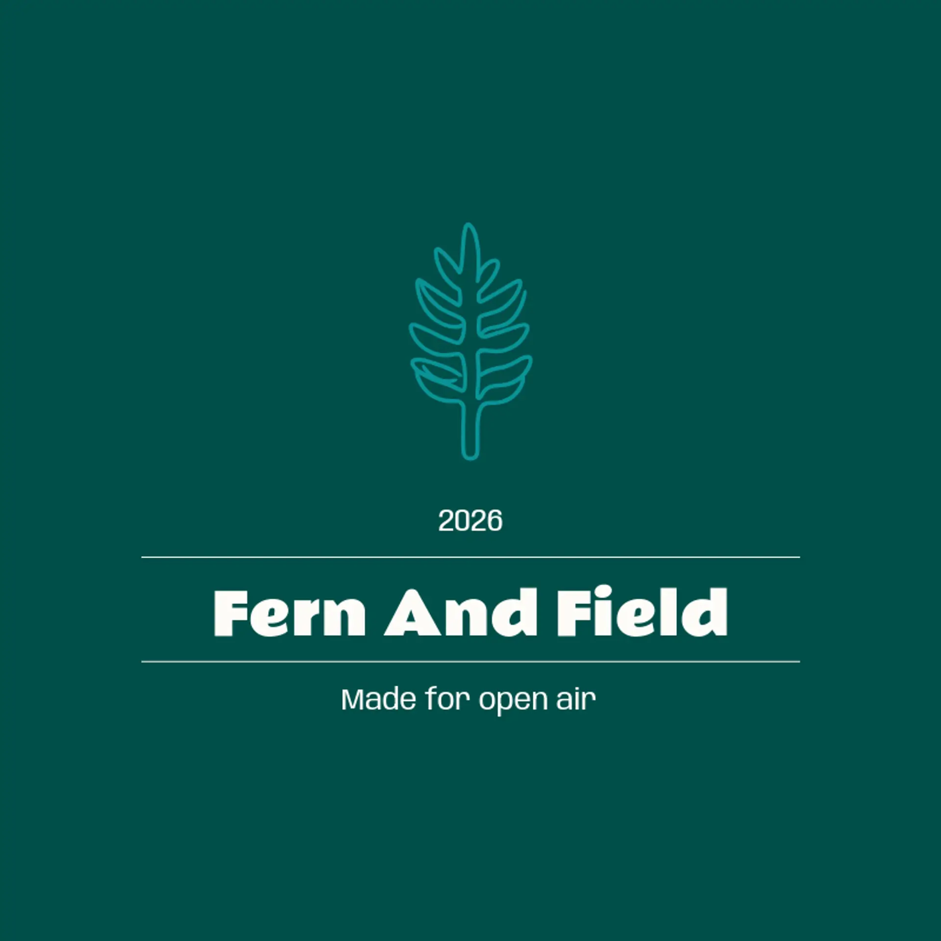 Fern and Field logo for leaf