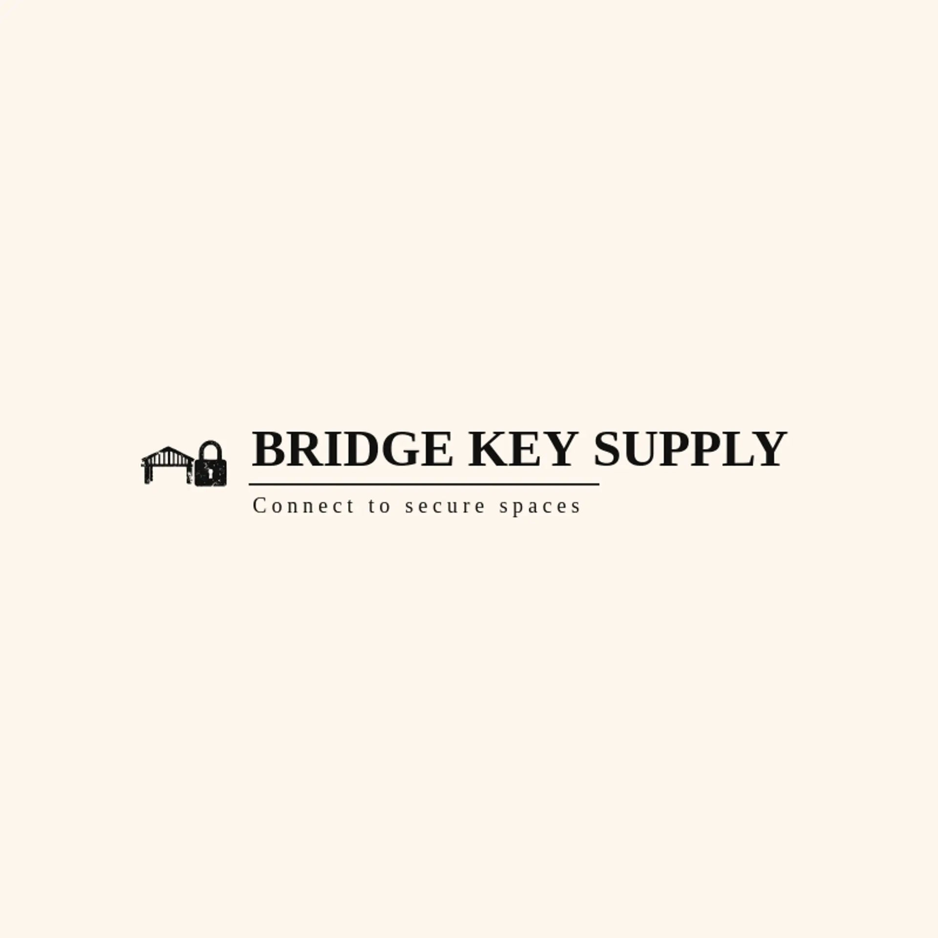 Bridge Key Supply logo for lock