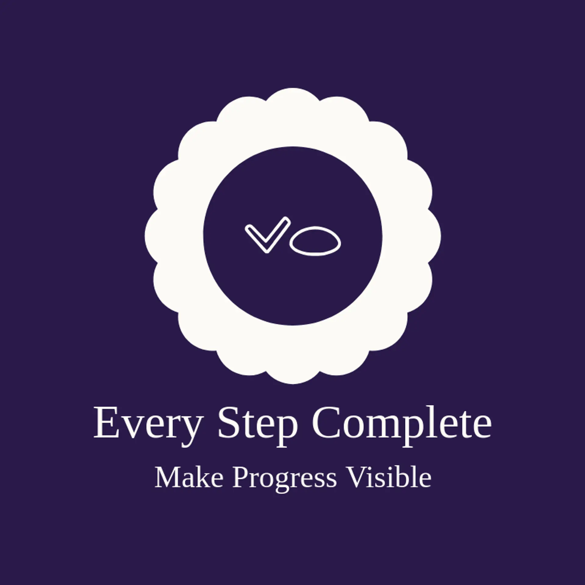 Every Step Complete logo for check mark