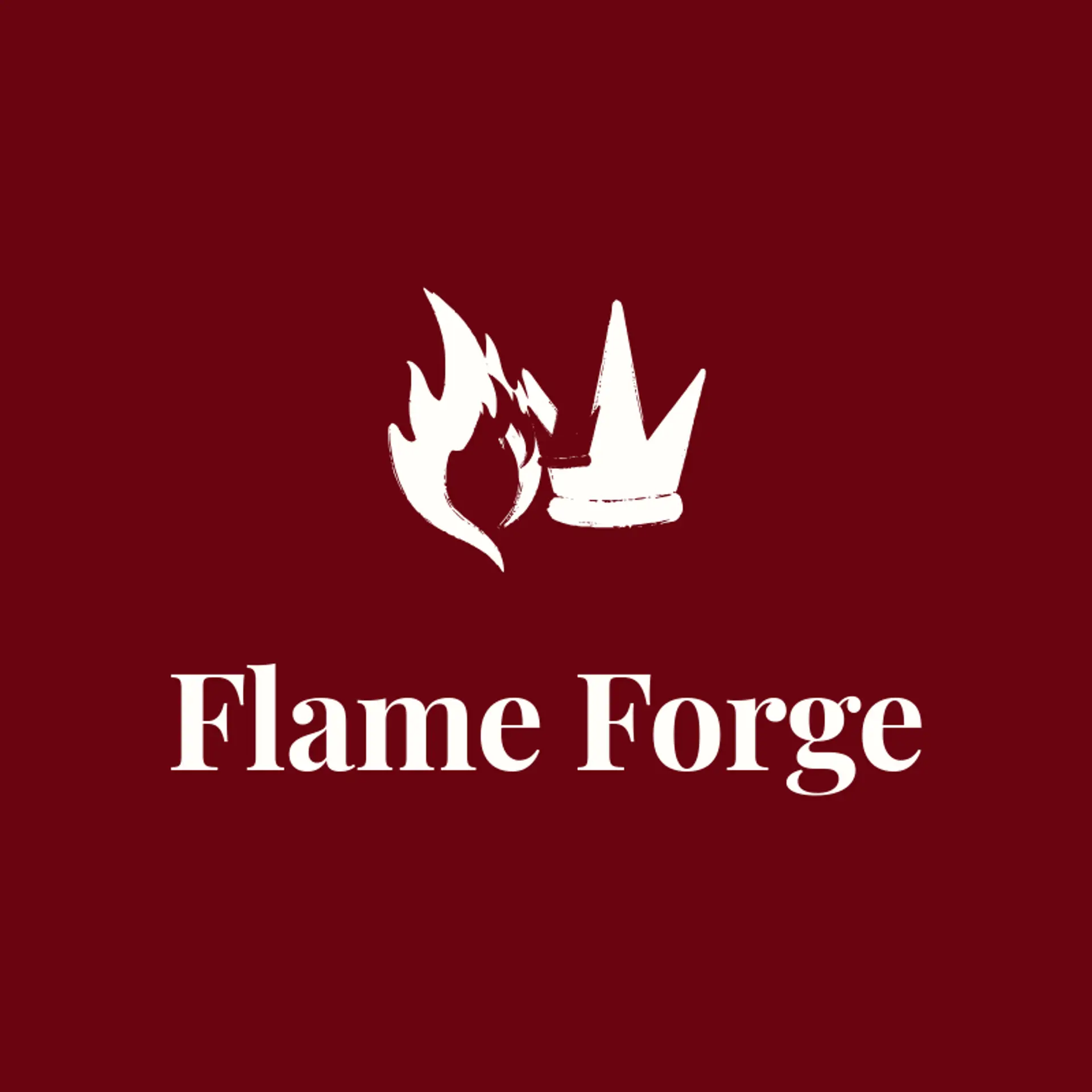 Flame Forge logo for devil