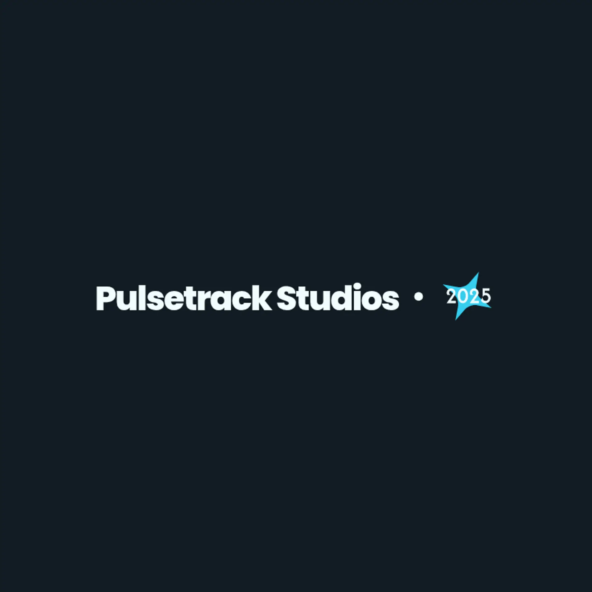 PulseTrack Studios logo for music producer