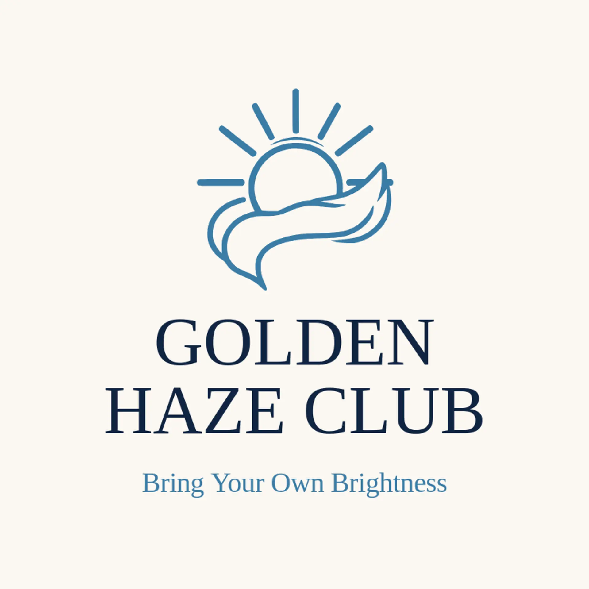Golden Haze Club logo for smoke