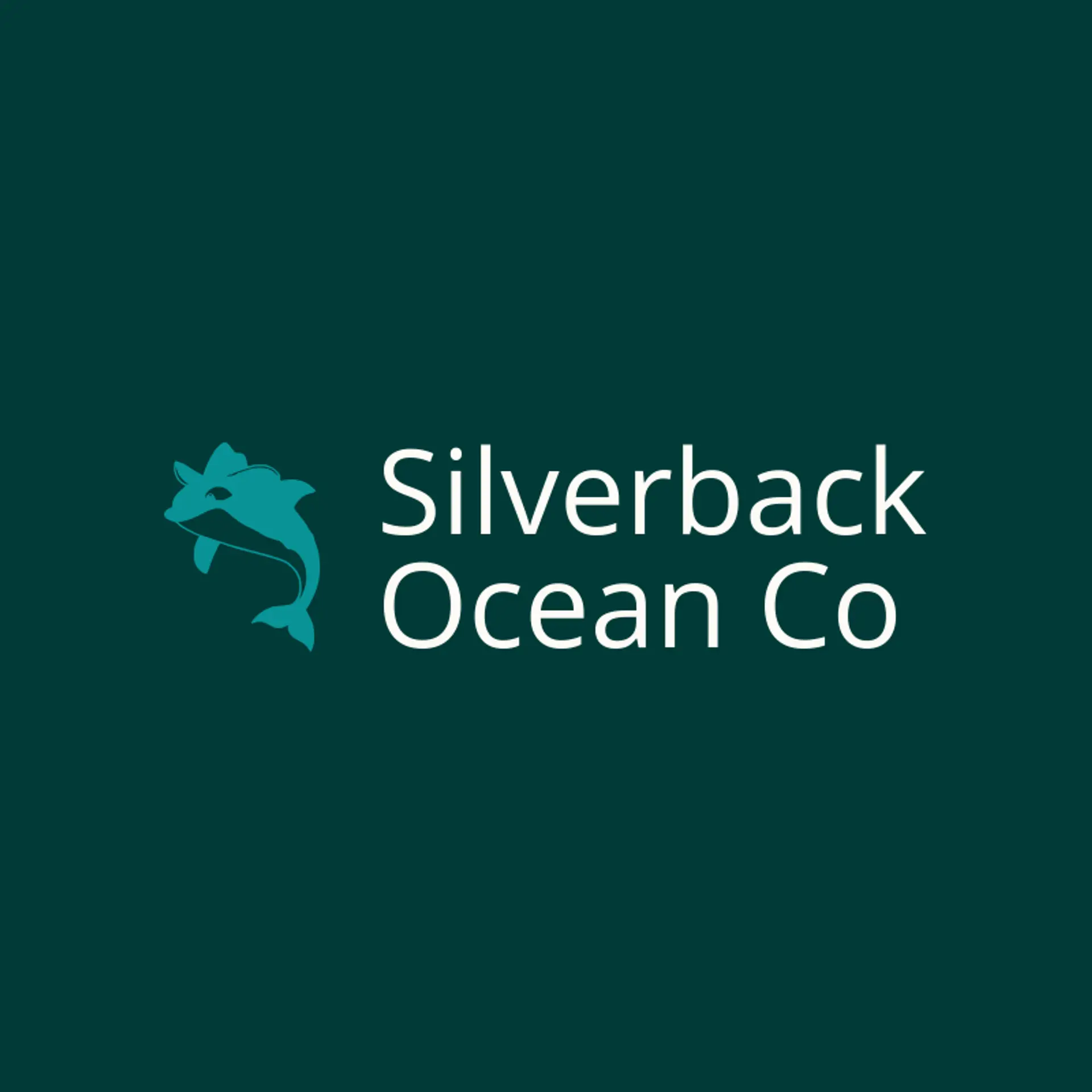 Silverback Ocean Co logo for whale