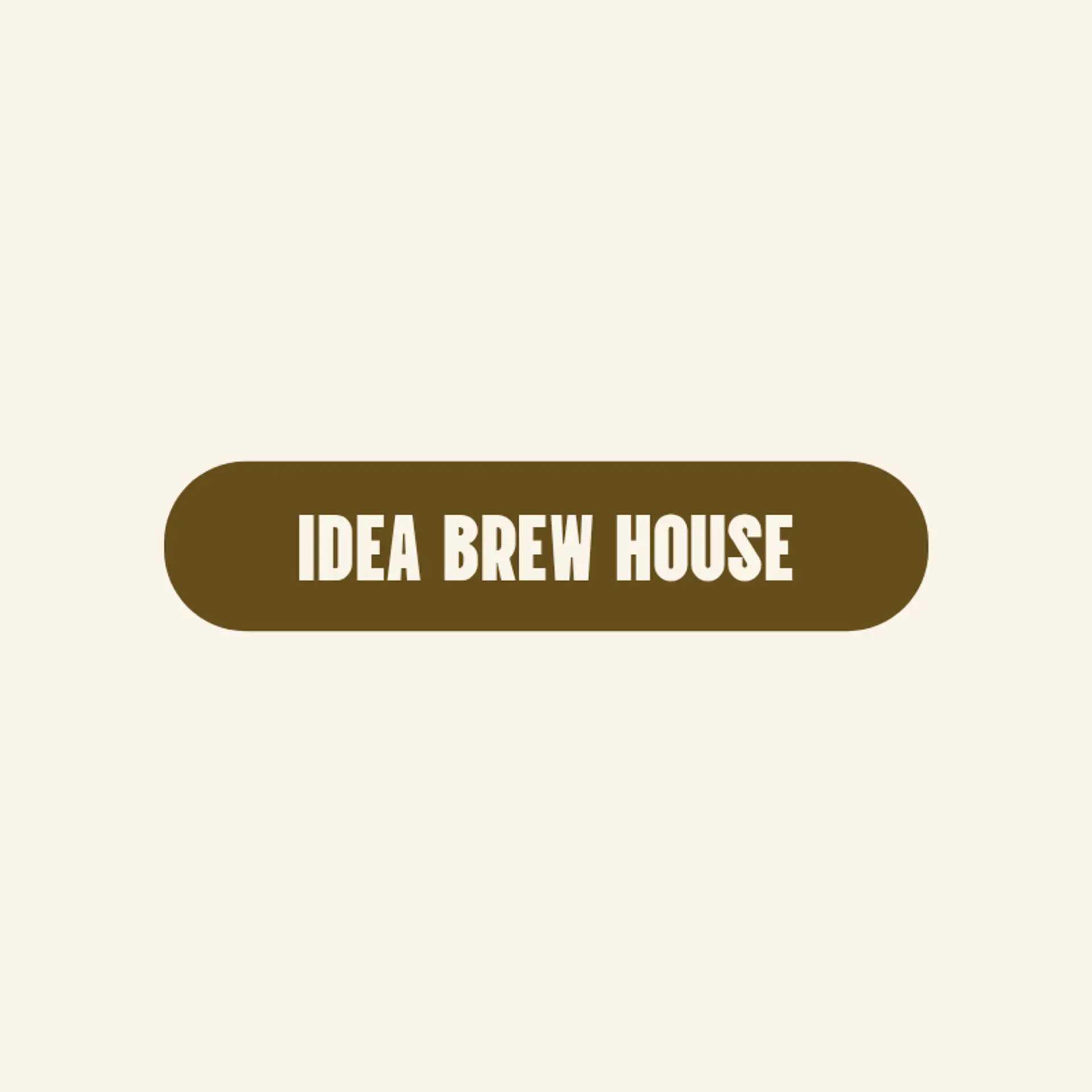 Idea Brew House logo for creative cafe