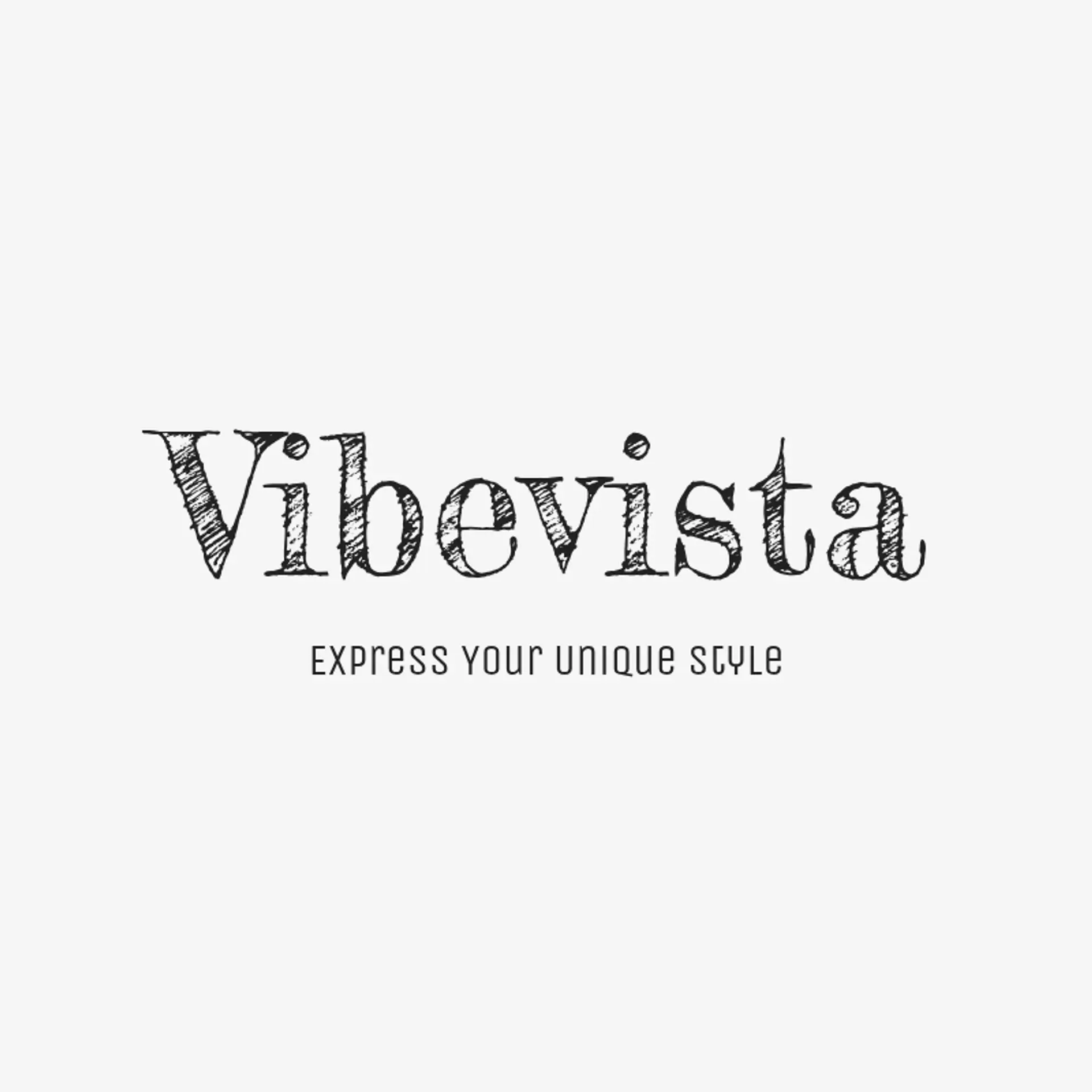 VibeVista logo for fashion line