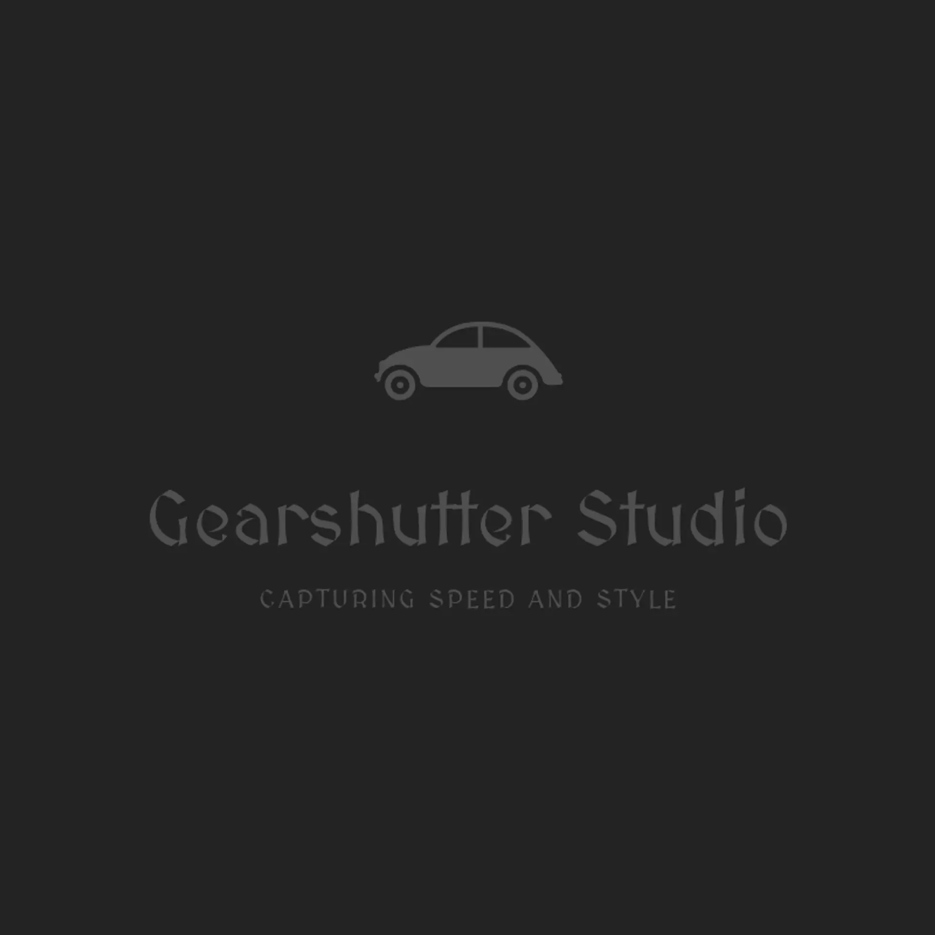 GearShutter Studio logo for car photography