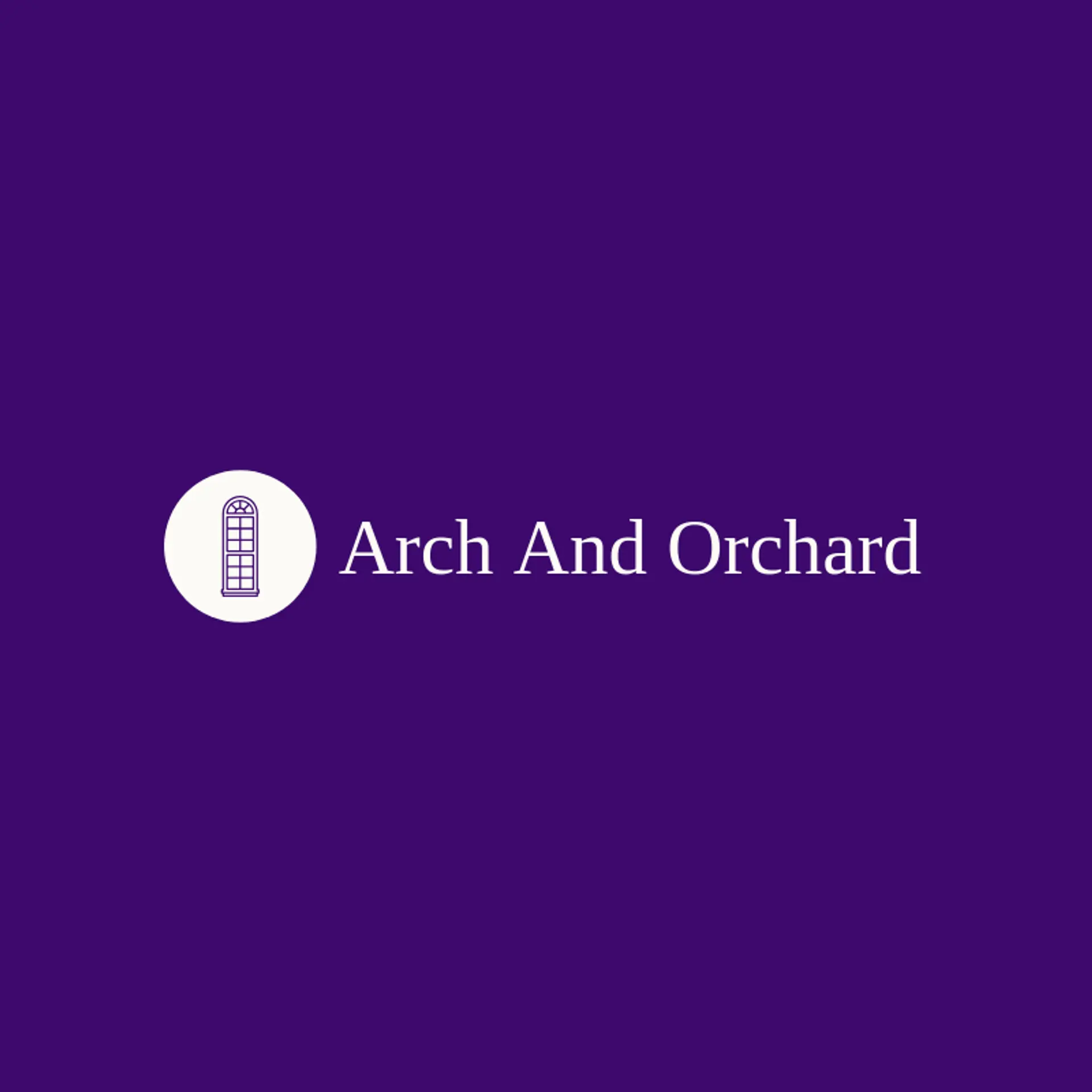 Arch and Orchard logo for arch