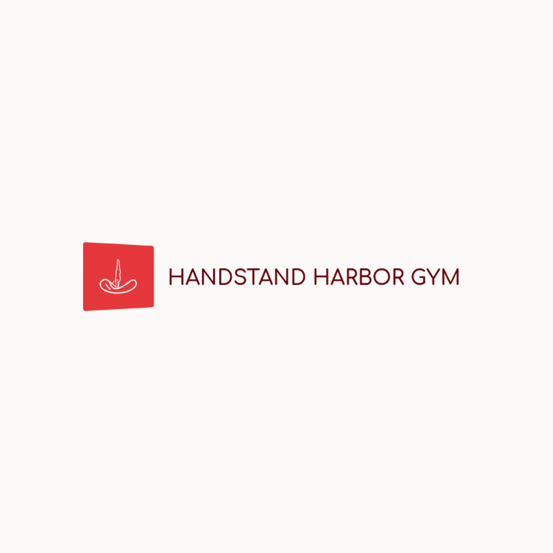Handstand Harbor Gym logo for gymnastics