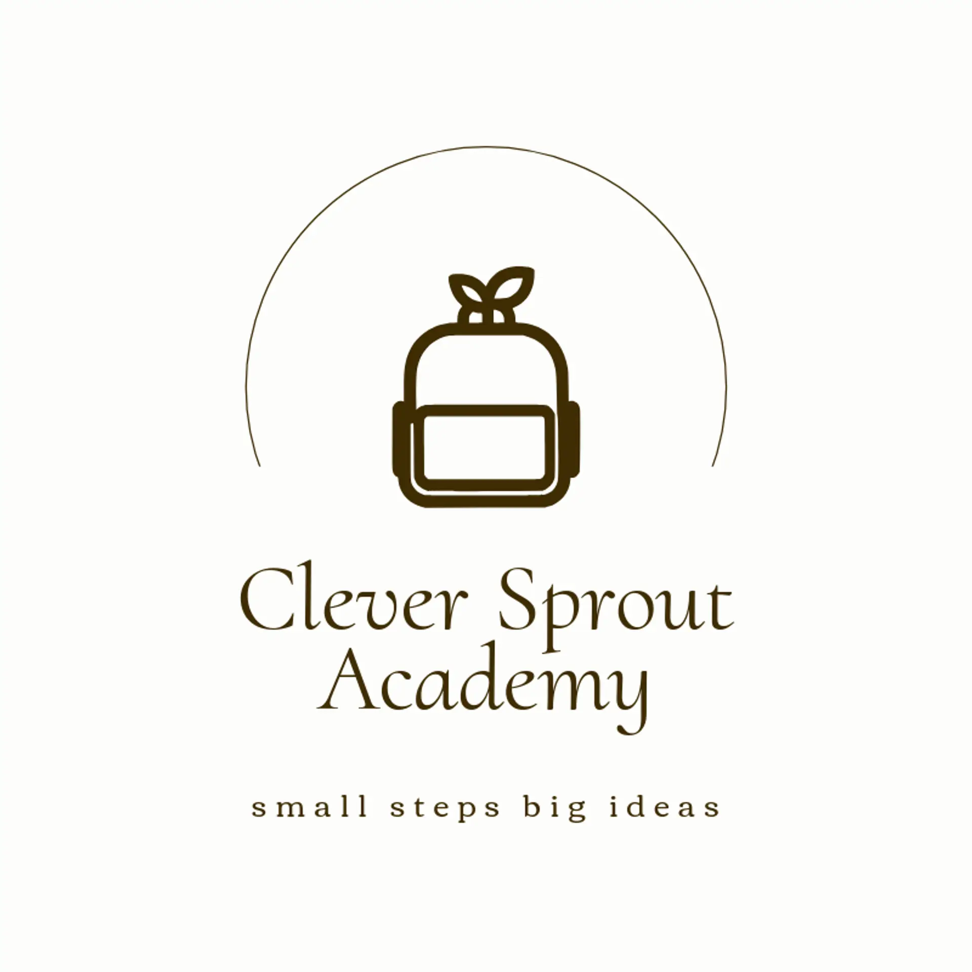 Clever Sprout Academy logo for primary school