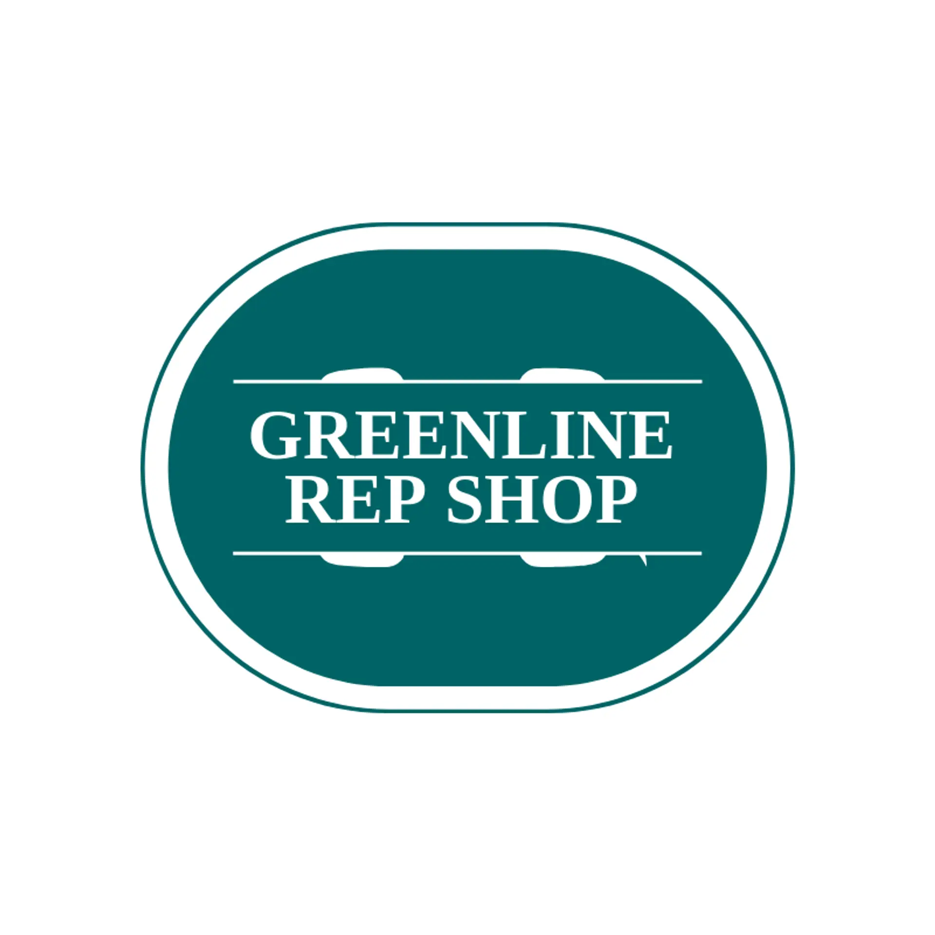 Greenline Rep Shop logo for dumbbell